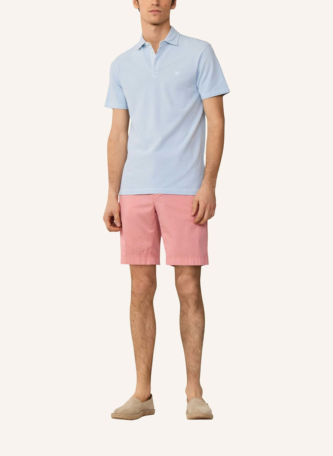 HACKETT LONDON Poloshirt GMD PIQUE SS: HELLBLAU