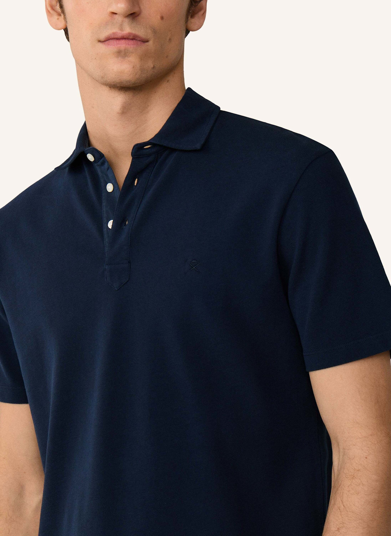 HACKETT LONDON Poloshirt GMD PIQUE SS: BLAU