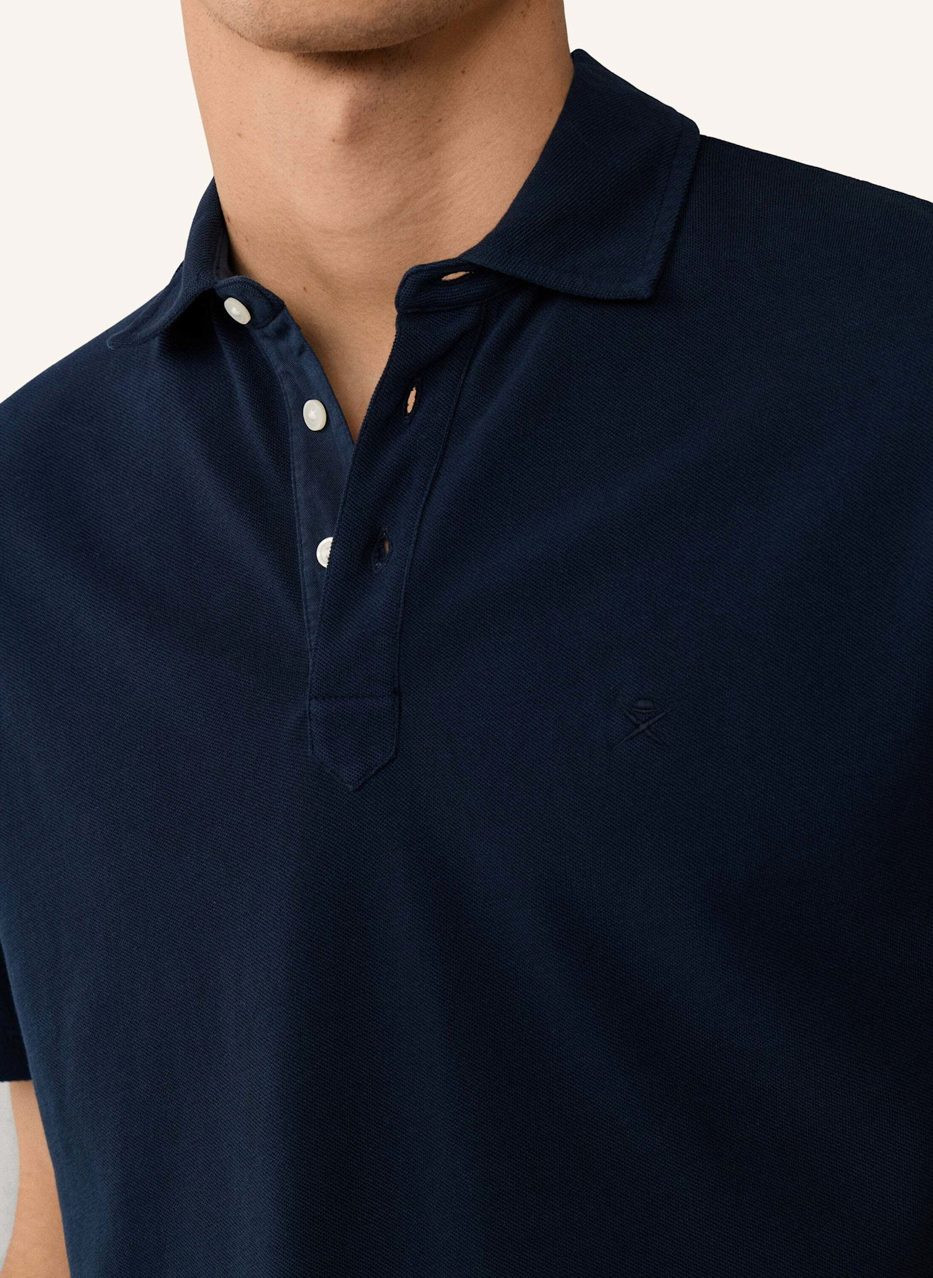 HACKETT LONDON Poloshirt GMD PIQUE SS: BLAU