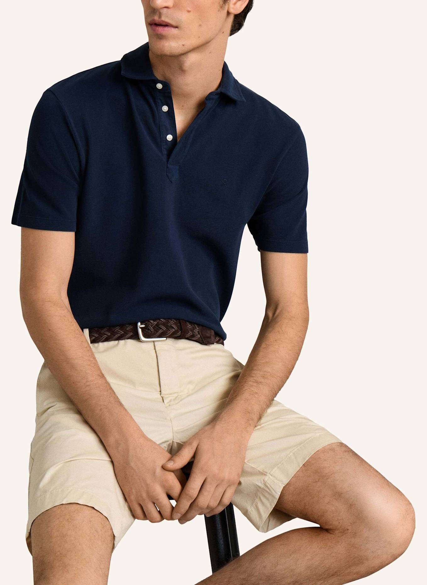 HACKETT LONDON Poloshirt GMD PIQUE SS: BLAU