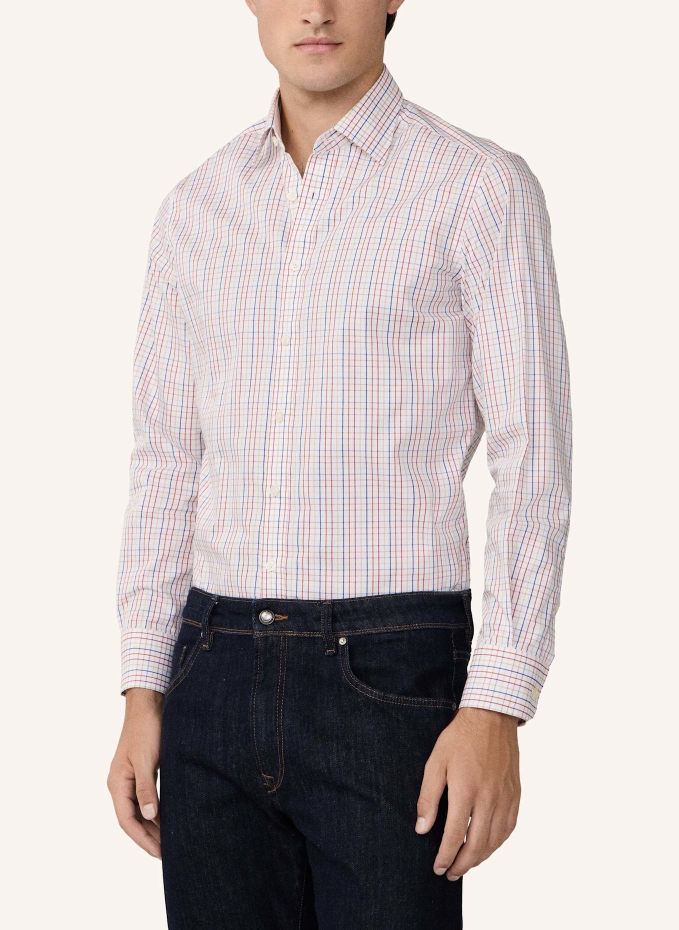 HACKETT LONDON Freizeithemd BOLD TATTERSALL: ORANGE