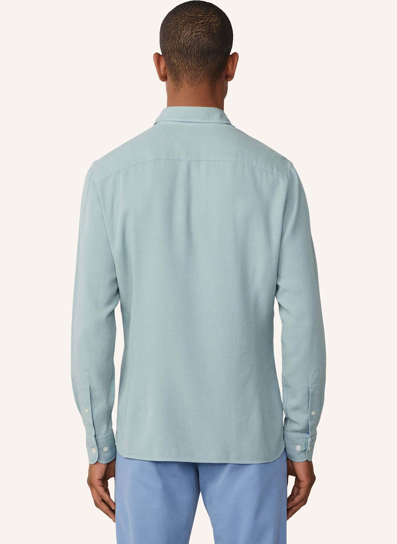 HACKETT LONDON Freizeithemd GMD TEXTURE: BLAU