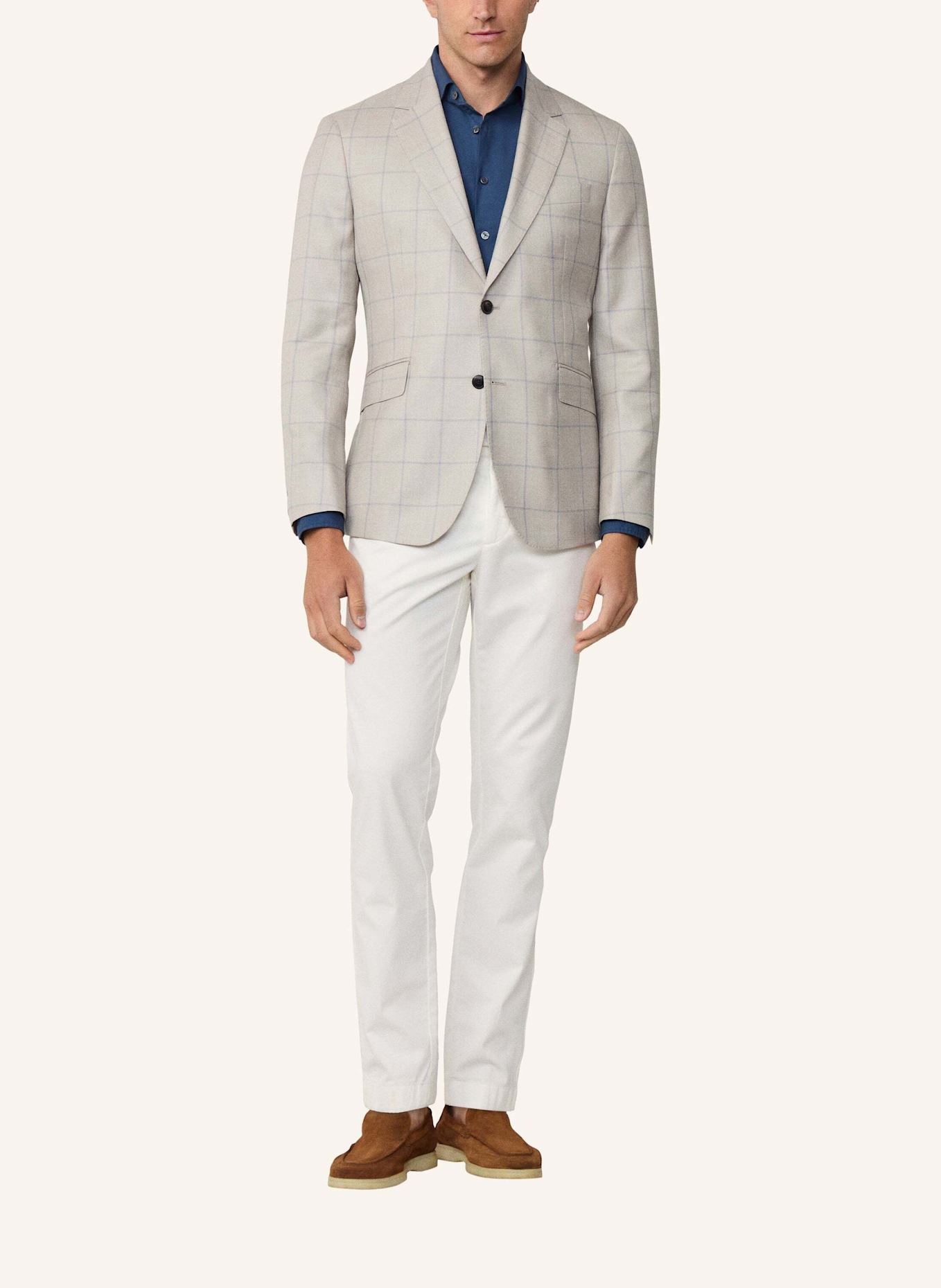 HACKETT LONDON Sakko BEIGE WL/SL/LI WPANE: BEIGE