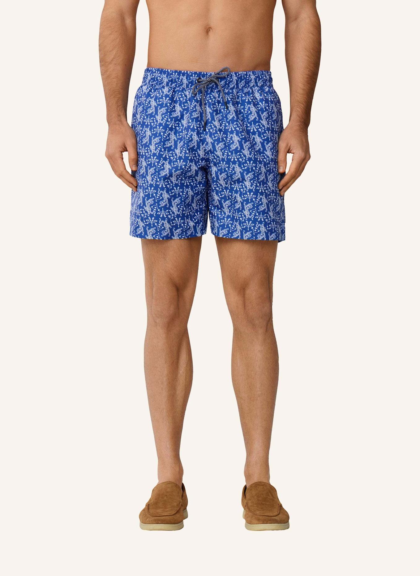 HACKETT LONDON Badeshorts TIGER: BLAU