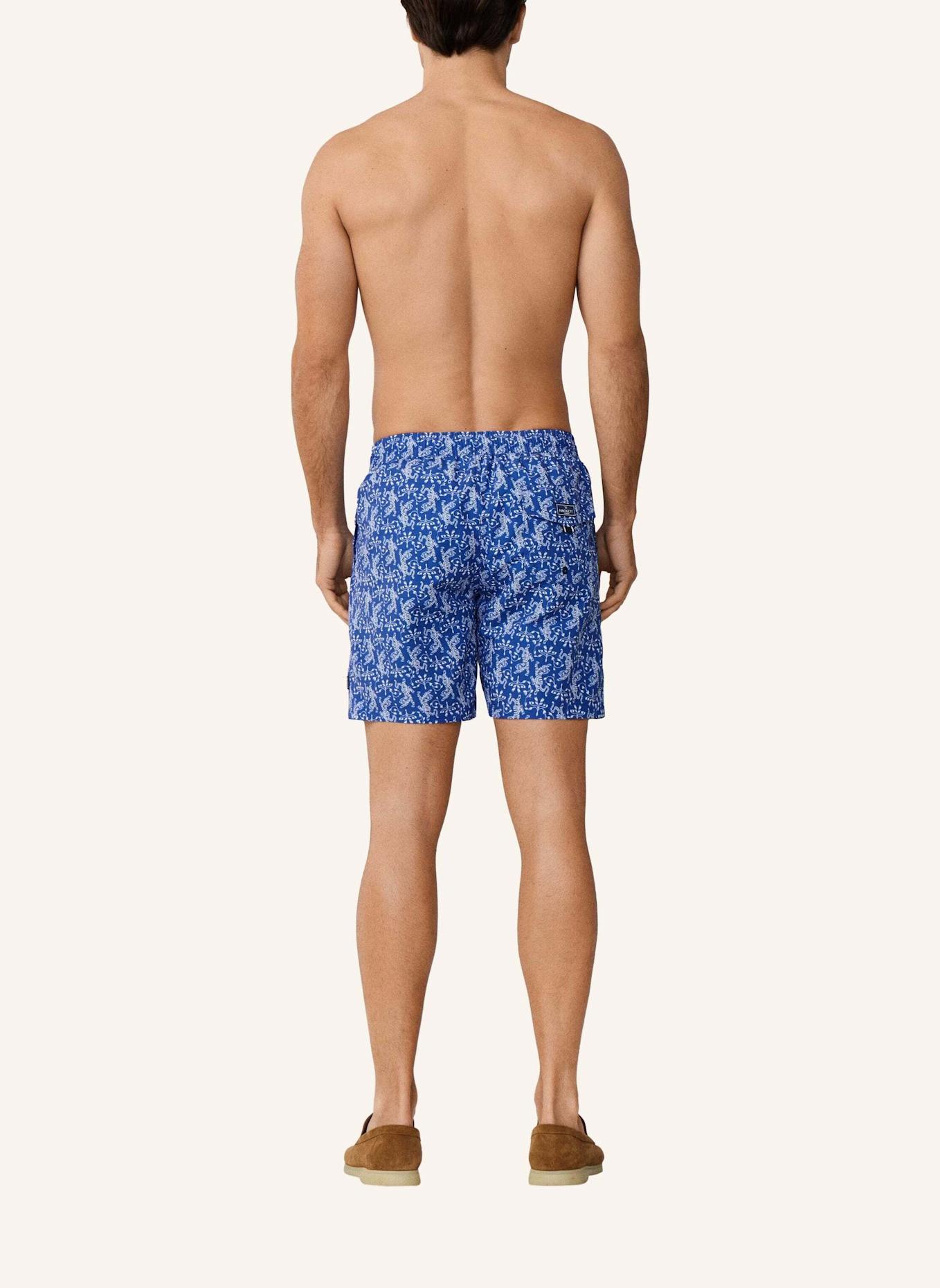HACKETT LONDON Badeshorts TIGER: BLAU