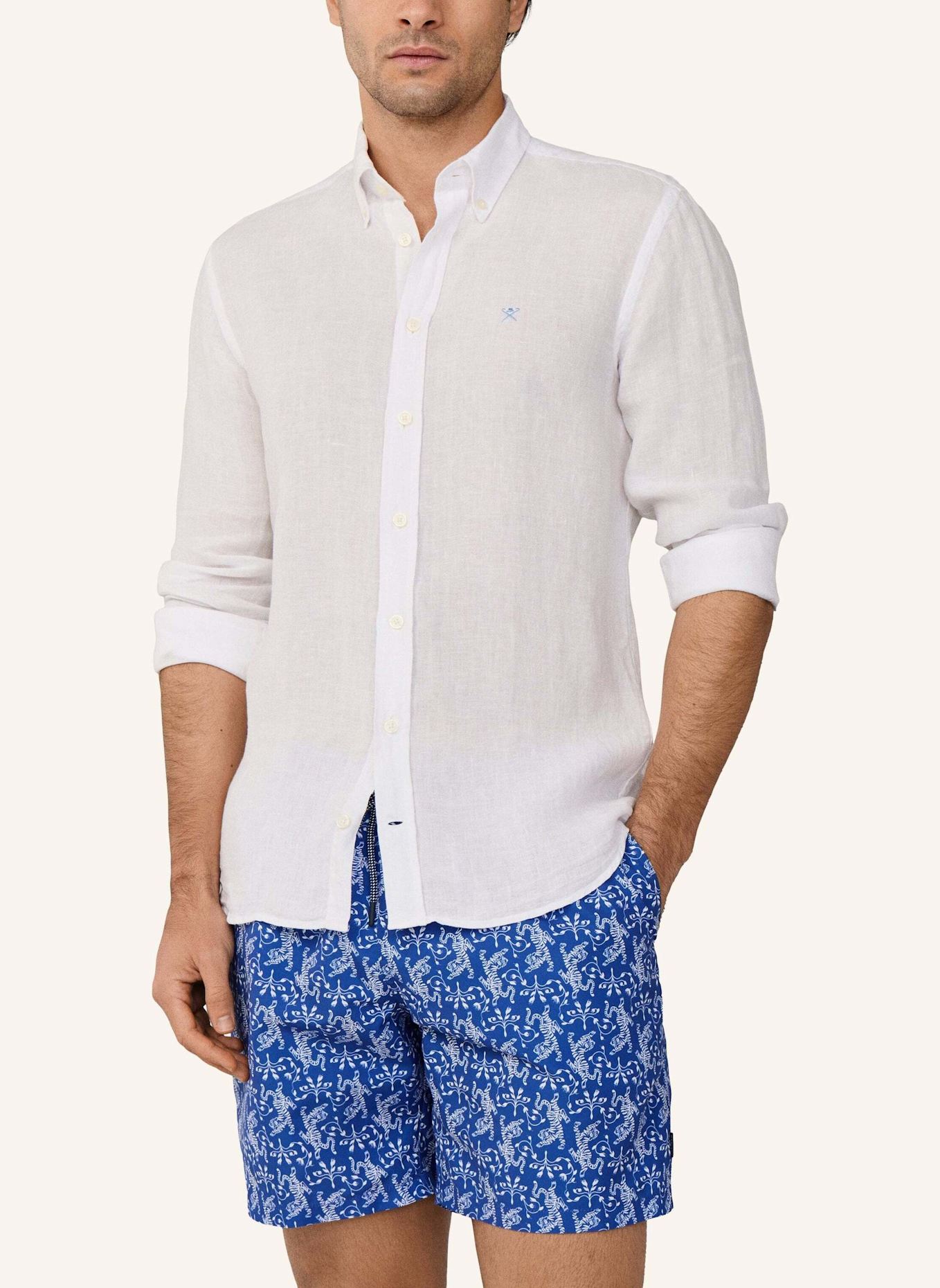 HACKETT LONDON Badeshorts TIGER: BLAU