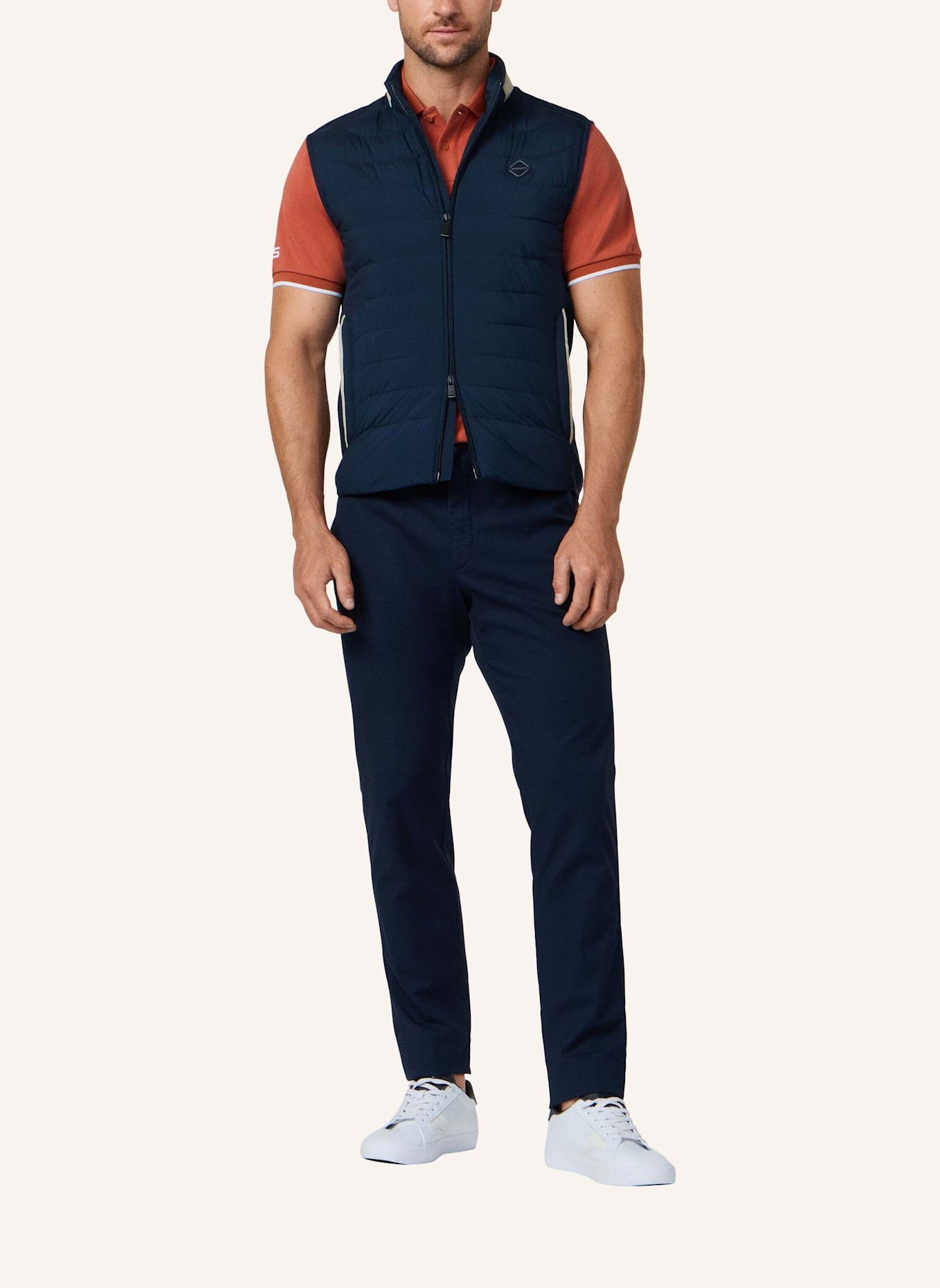 HACKETT LONDON Gilet HS ESTATE GILET: DUNKELBLAU