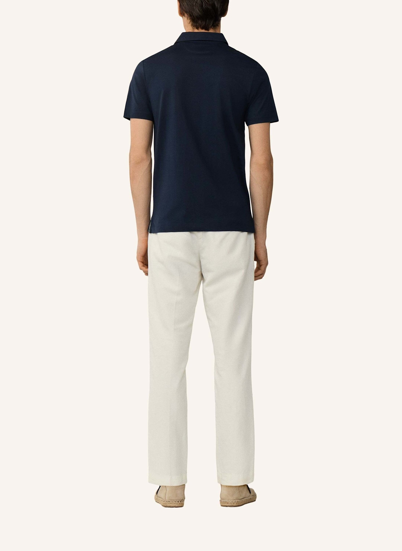 HACKETT LONDON Poloshirt PIMA COTTON POLO: DUNKELBLAU