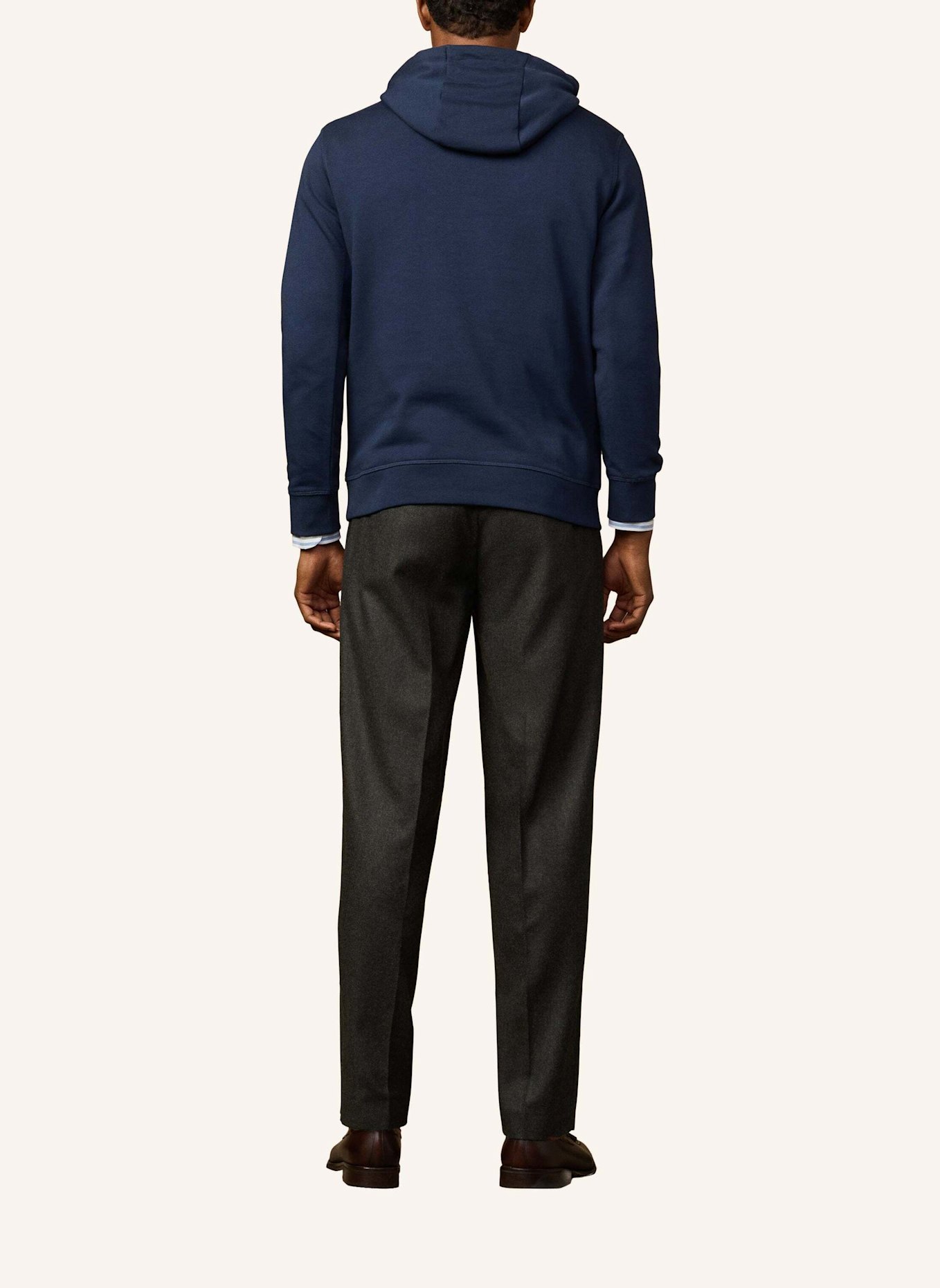 HACKETT LONDON Hoodieshirt HERITAGE ESS HOODY: BLAU