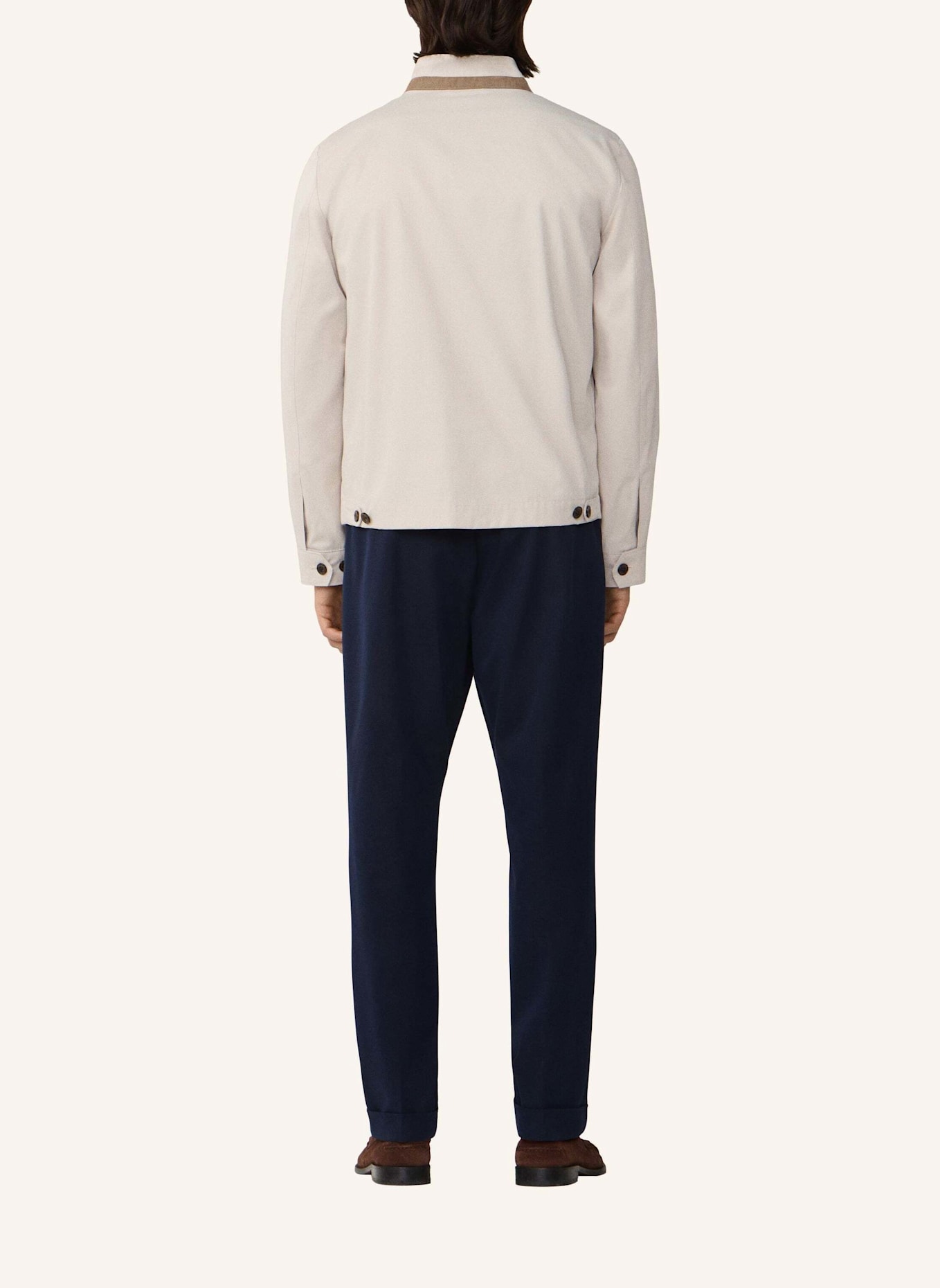 HACKETT LONDON Fieldjacket COTTON HARRINGTON: BEIGE