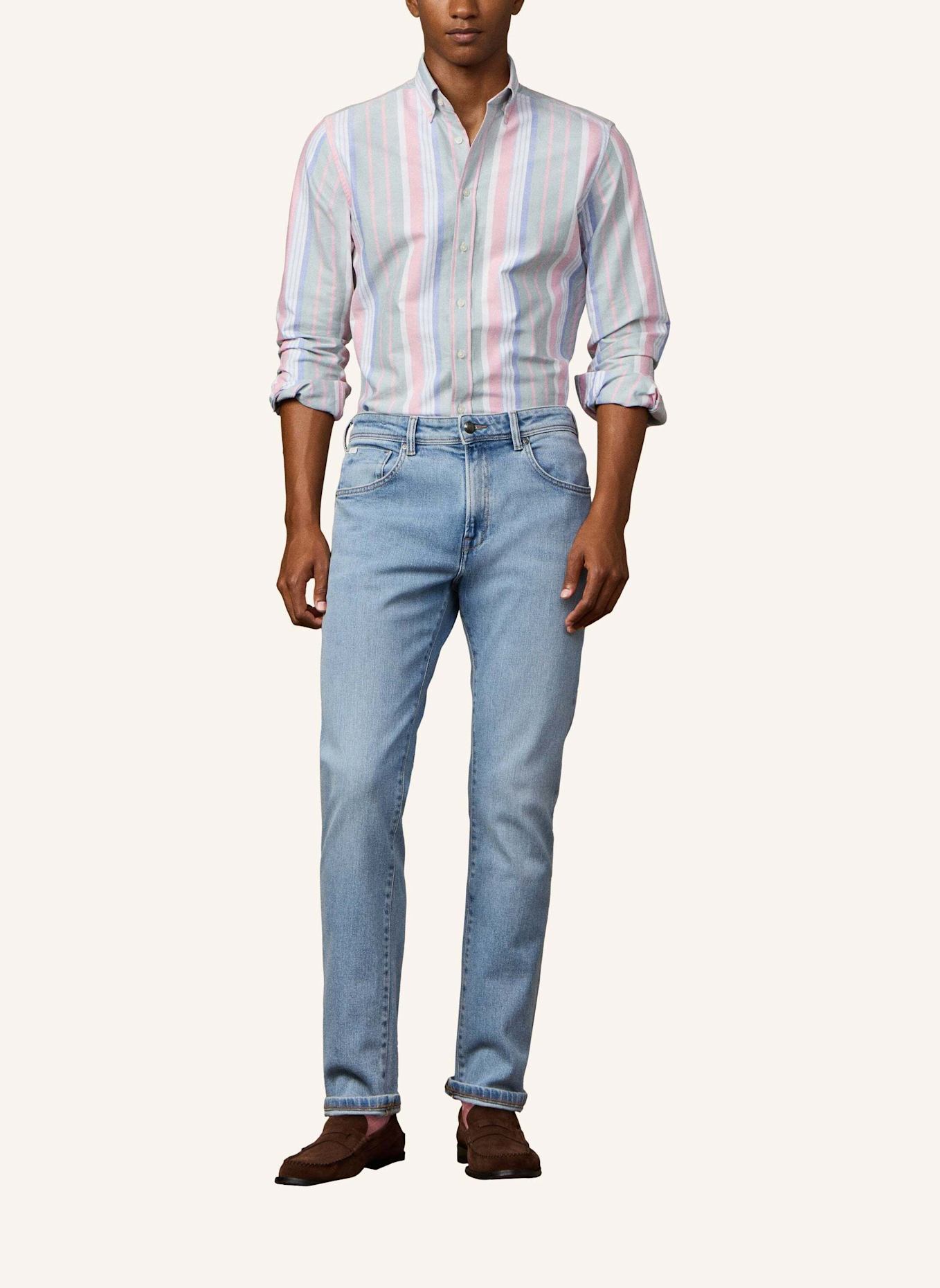 HACKETT LONDON Jeans Overall HRTG LT WASH DENIM CL: DUNKELBLAU