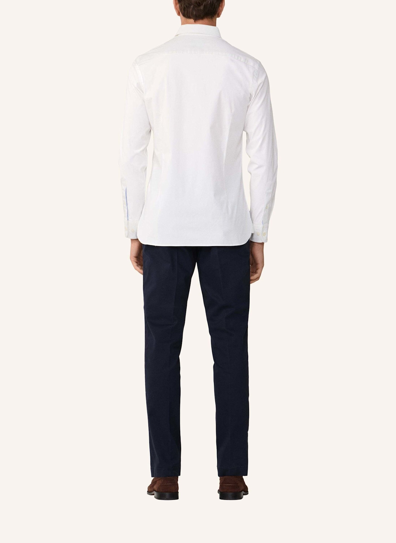 HACKETT LONDON Freizeithemd ESS STRETCH POP: WEISS