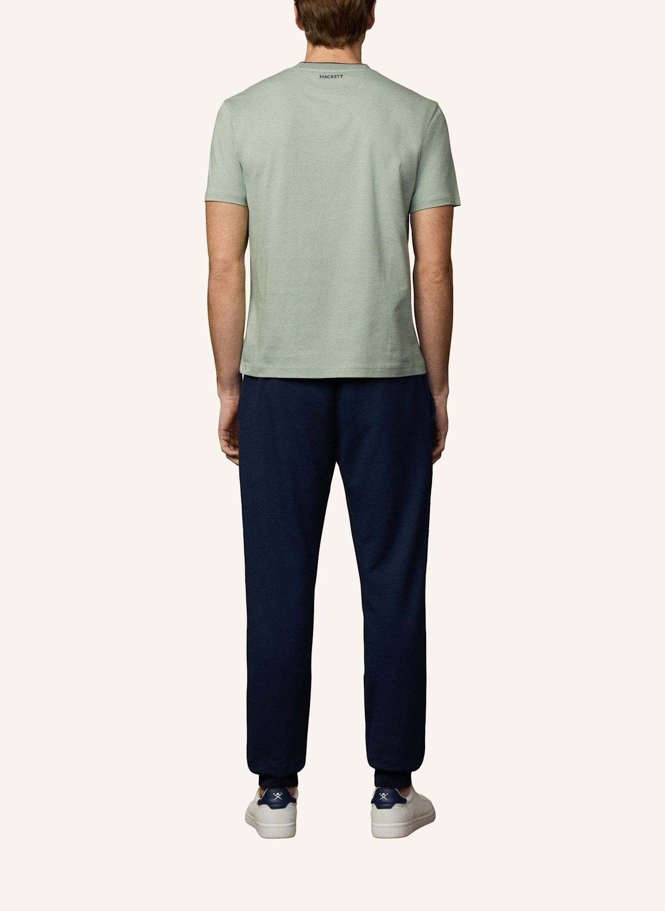 HACKETT LONDON T-Shirt HERITAGE NBR TEE: GRÜN