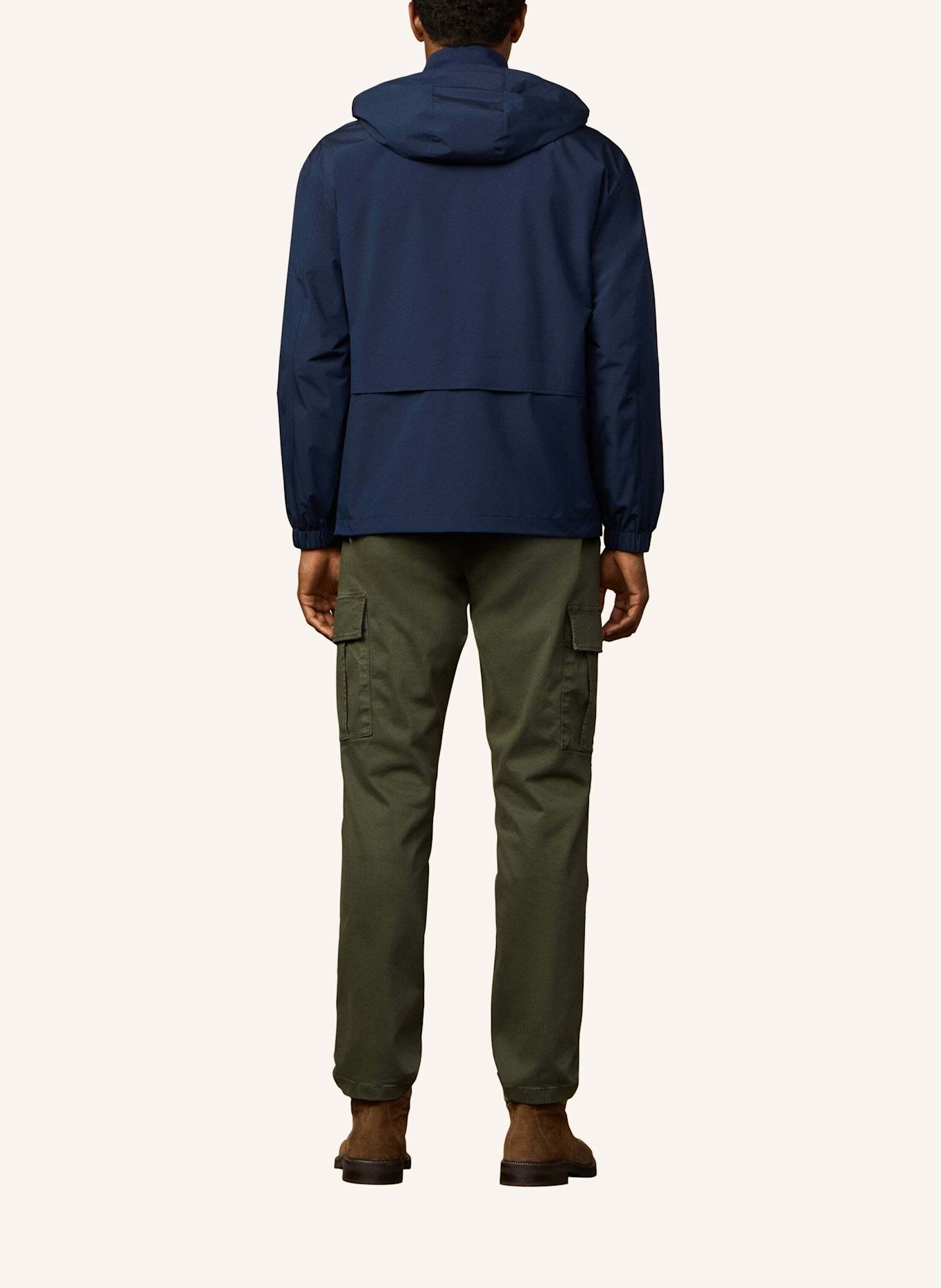 HACKETT LONDON Fieldjacket HERITAGE ANORAK: DUNKELBLAU