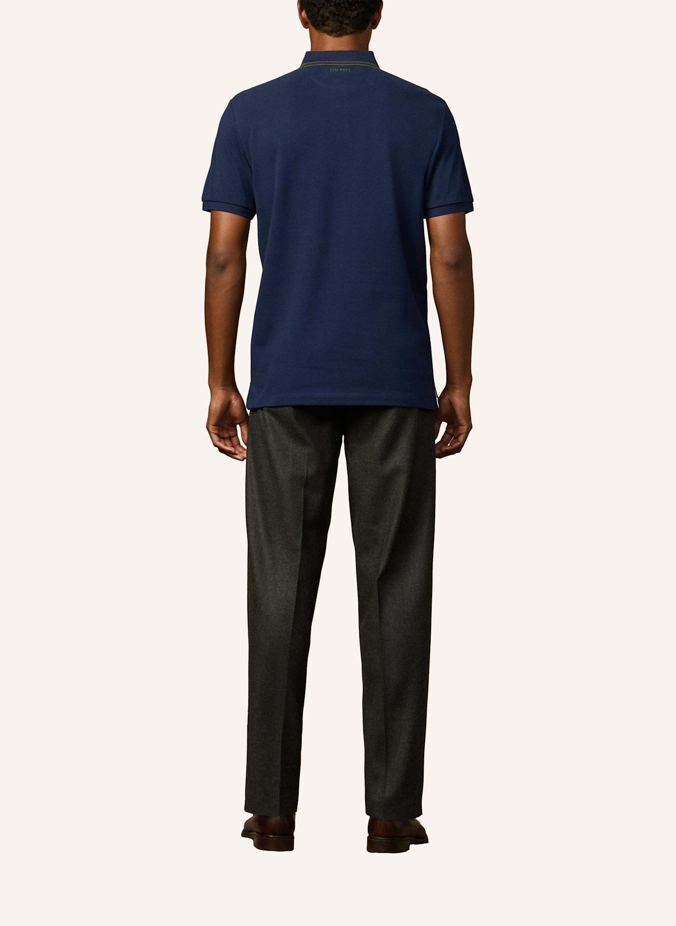 HACKETT LONDON Poloshirt HERITAGE BADGE POLO: BLAU