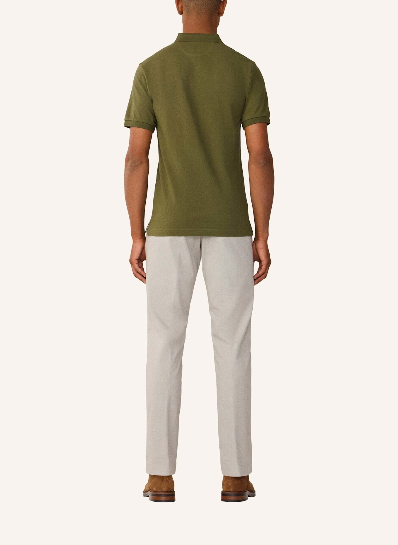 HACKETT LONDON Poloshirt SLIM FIT LOGO: GRÜN