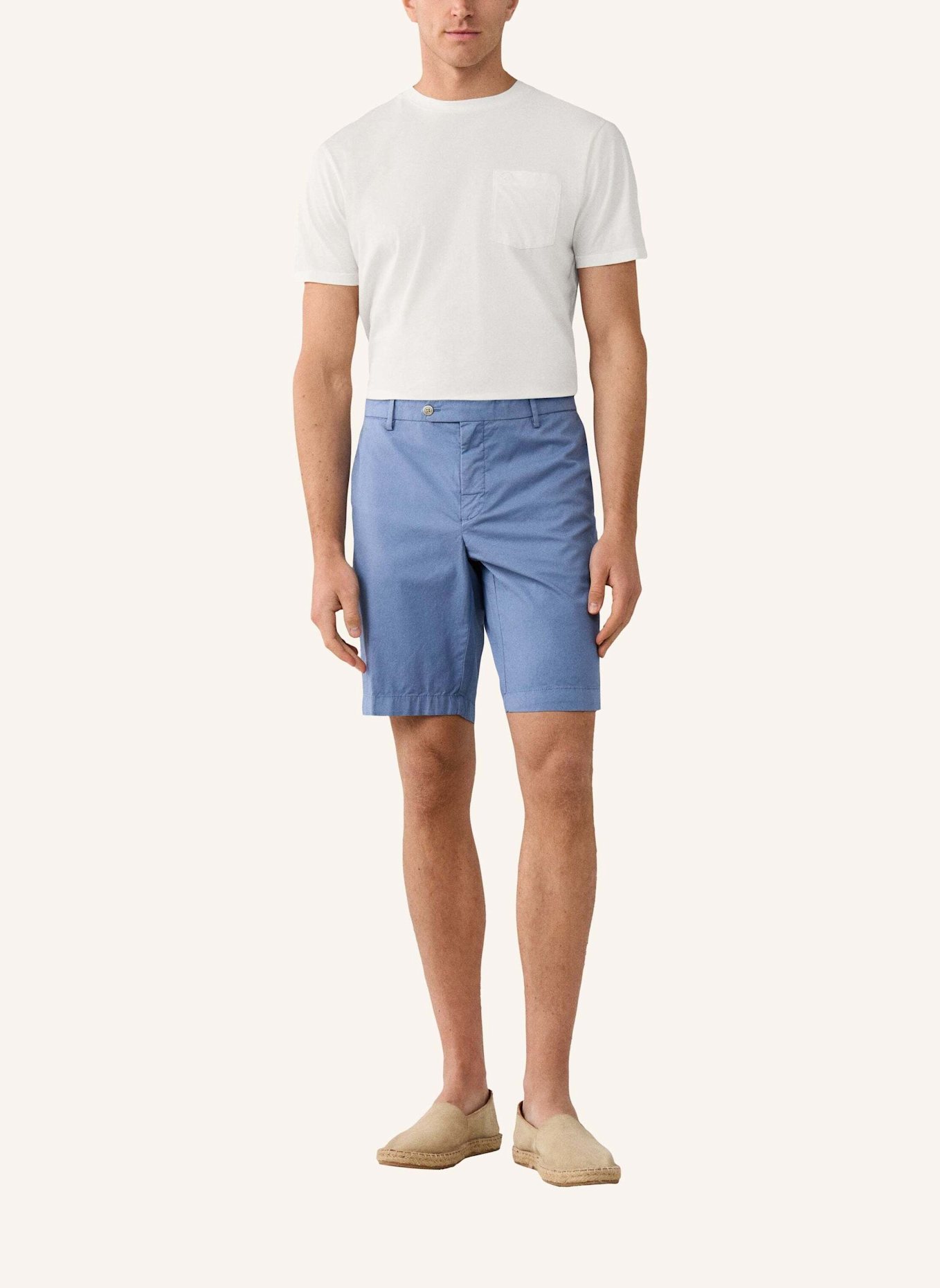 HACKETT LONDON Shorts ULTRA LW CHINO SHRT: BLAU