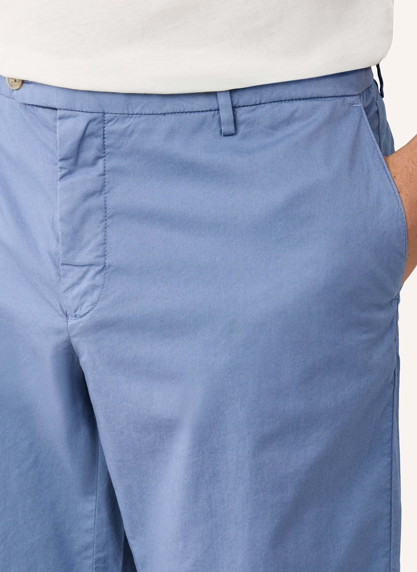 HACKETT LONDON Shorts ULTRA LW CHINO SHRT: BLAU
