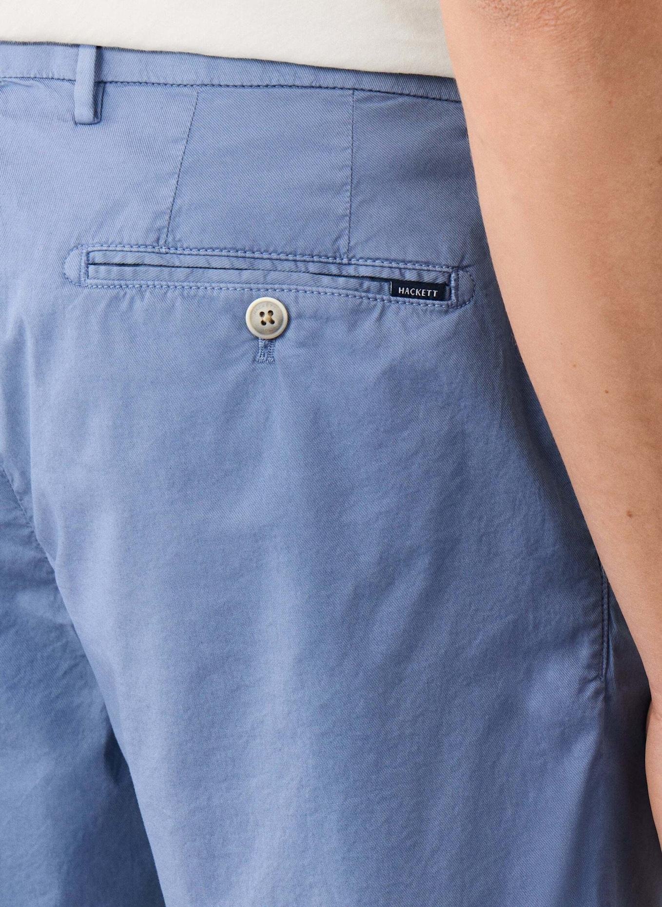 HACKETT LONDON Shorts ULTRA LW CHINO SHRT: BLAU