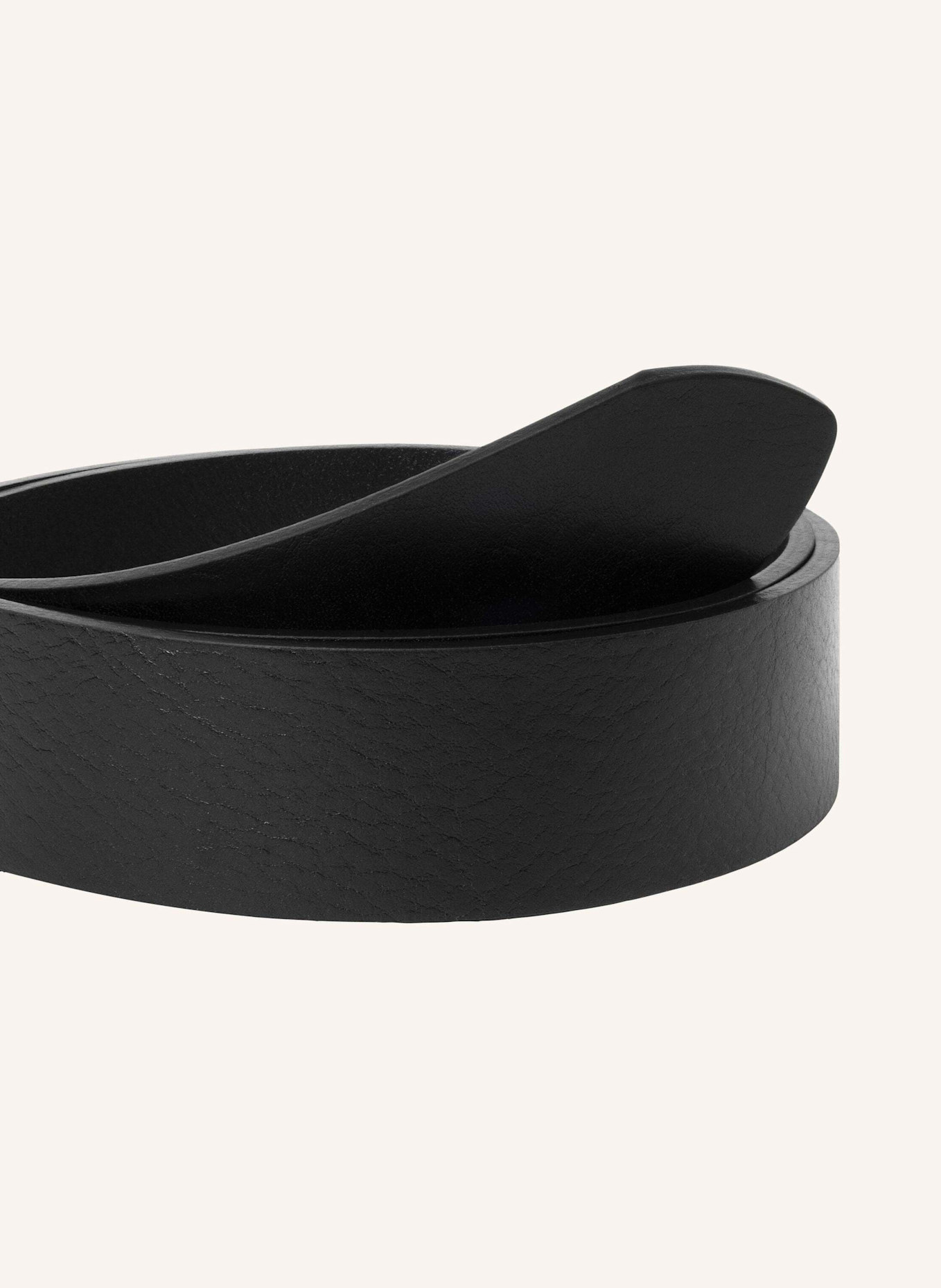 HACKETT LONDON Gürtel TACK STITCH H KEEPER: SCHWARZ