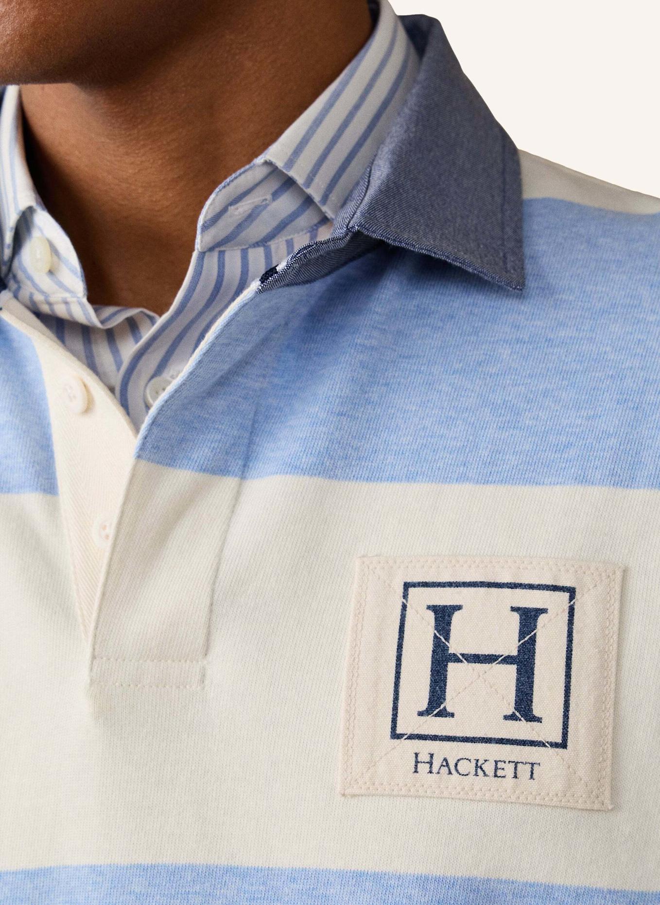 HACKETT LONDON Poloshirt HERITAGE H STRIPE RBY: BLAU