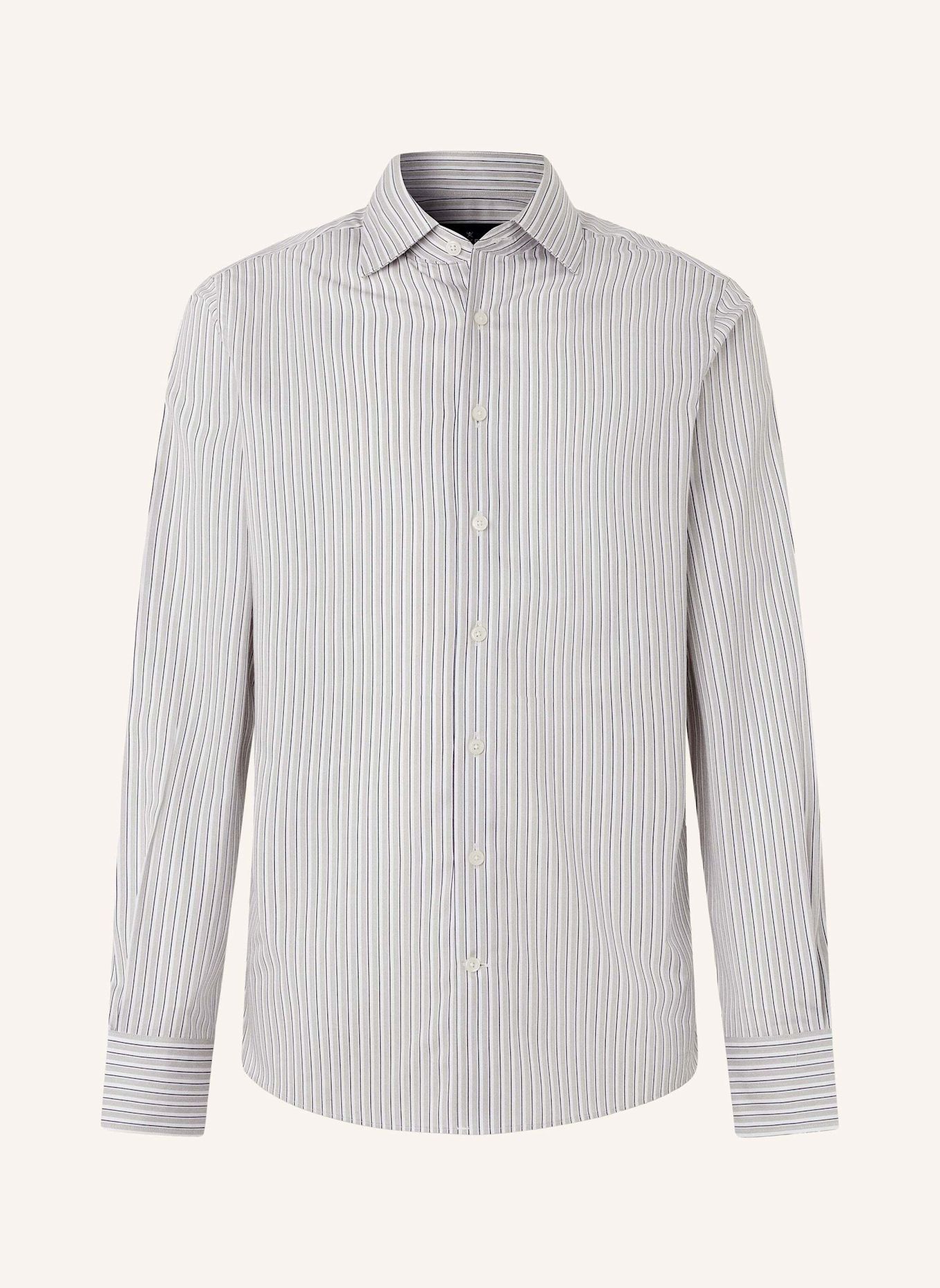 HACKETT LONDON Freizeithemd TRIO STRIPE: HELLGRAU