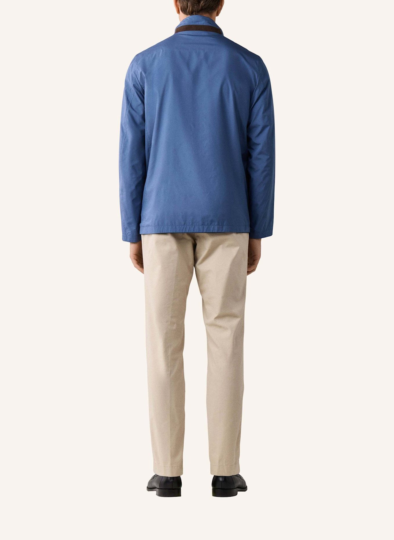 HACKETT LONDON Regenjacke REVERSIBLE JACKET: BLAU