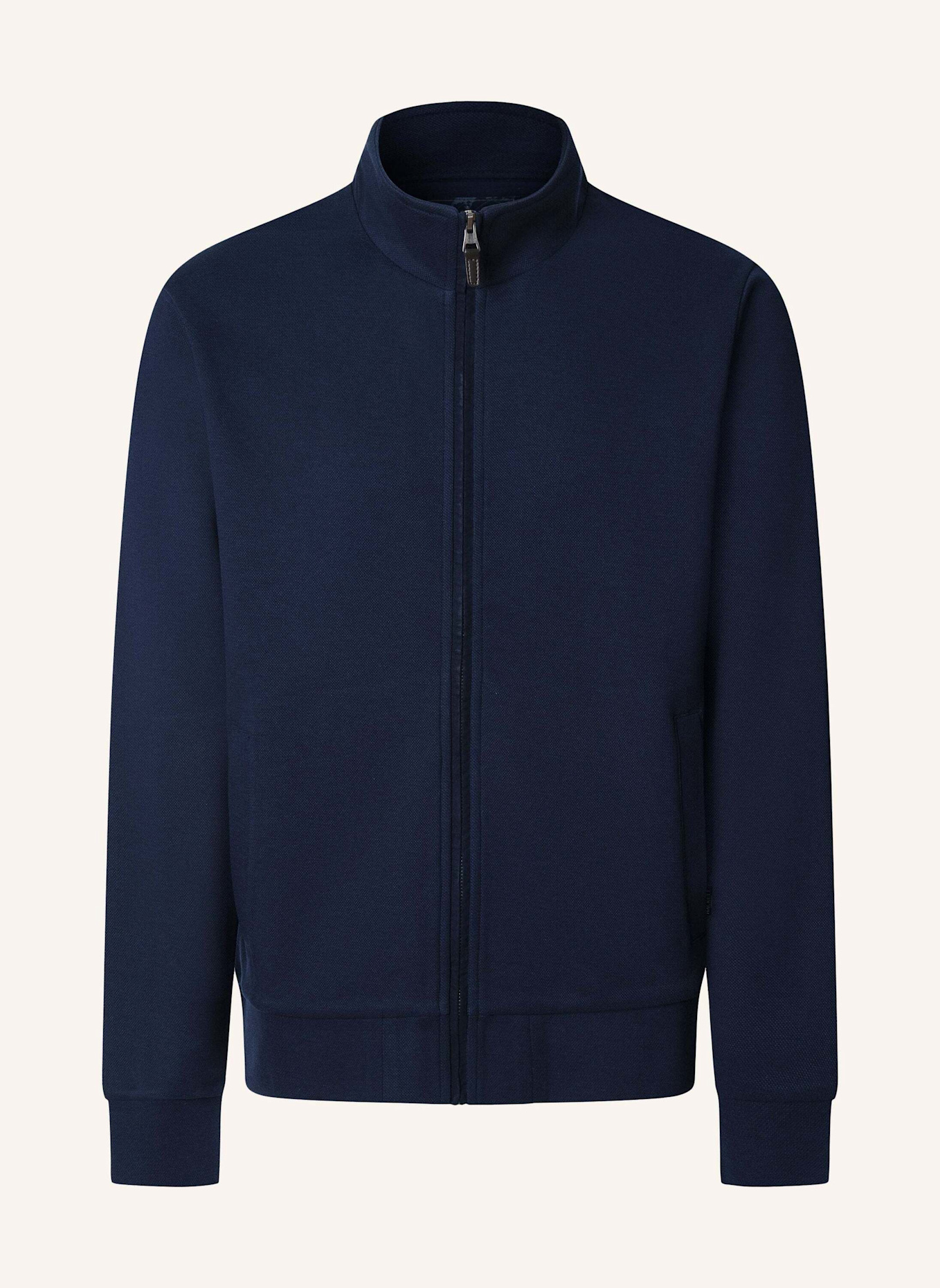 HACKETT LONDON Sweatshirt TTVL FULL ZIP: BLAU