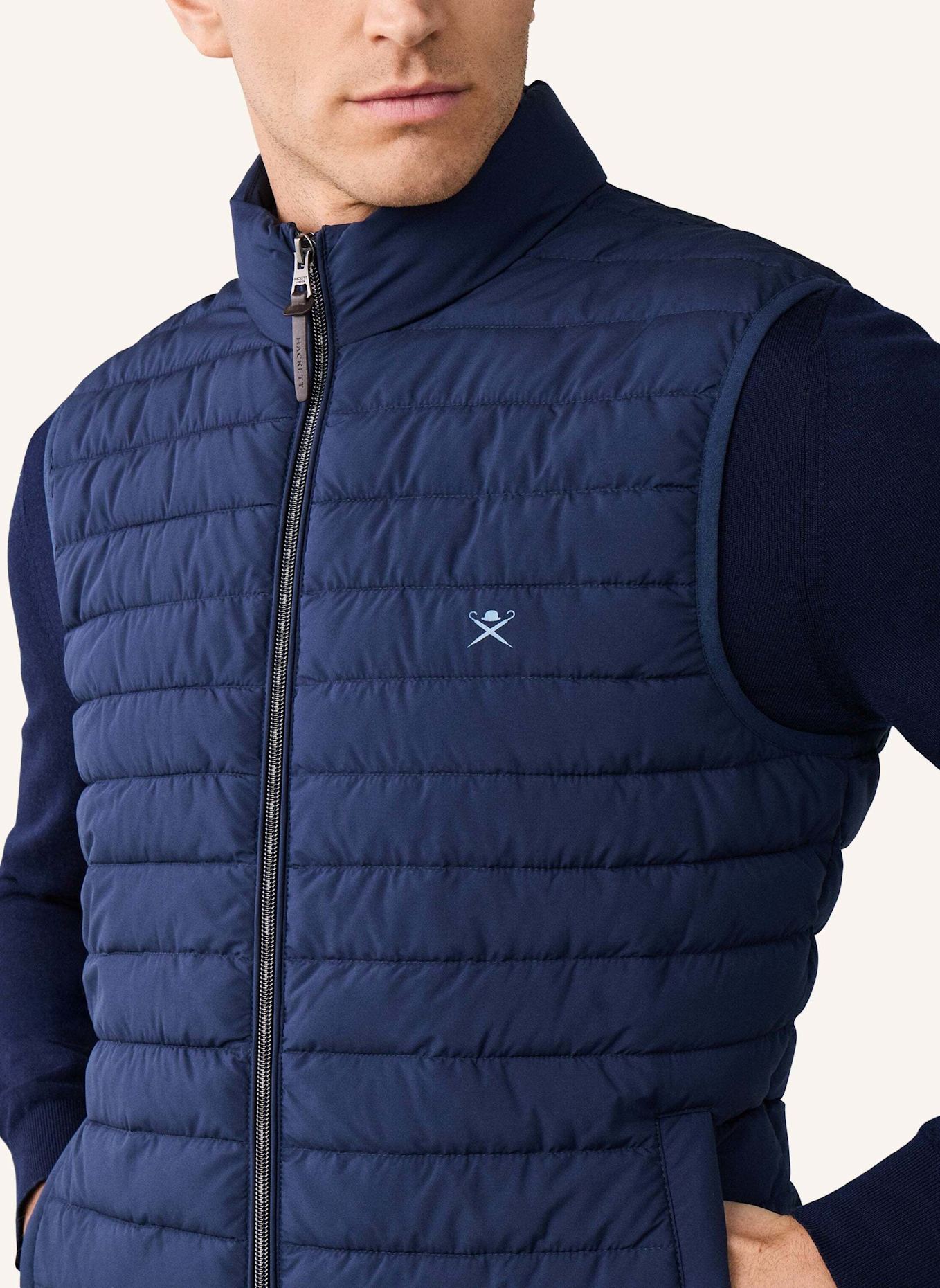HACKETT LONDON Gilet ULTRA LW GILET: BLAU