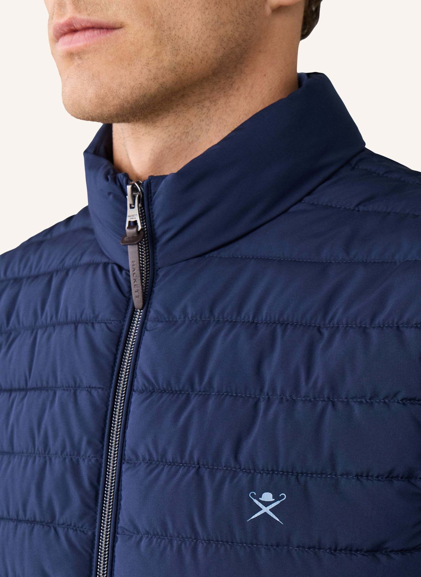HACKETT LONDON Gilet ULTRA LW GILET: BLAU