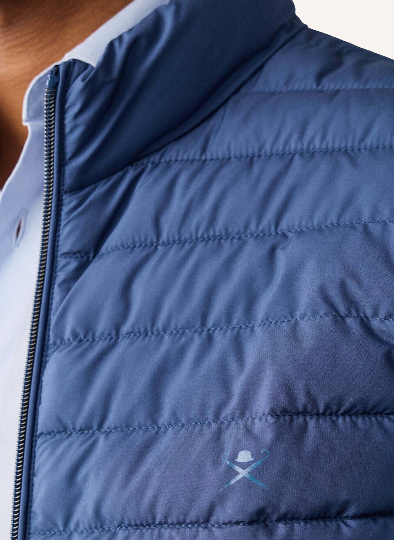 HACKETT LONDON Gilet ULTRA LW GILET: BLAU