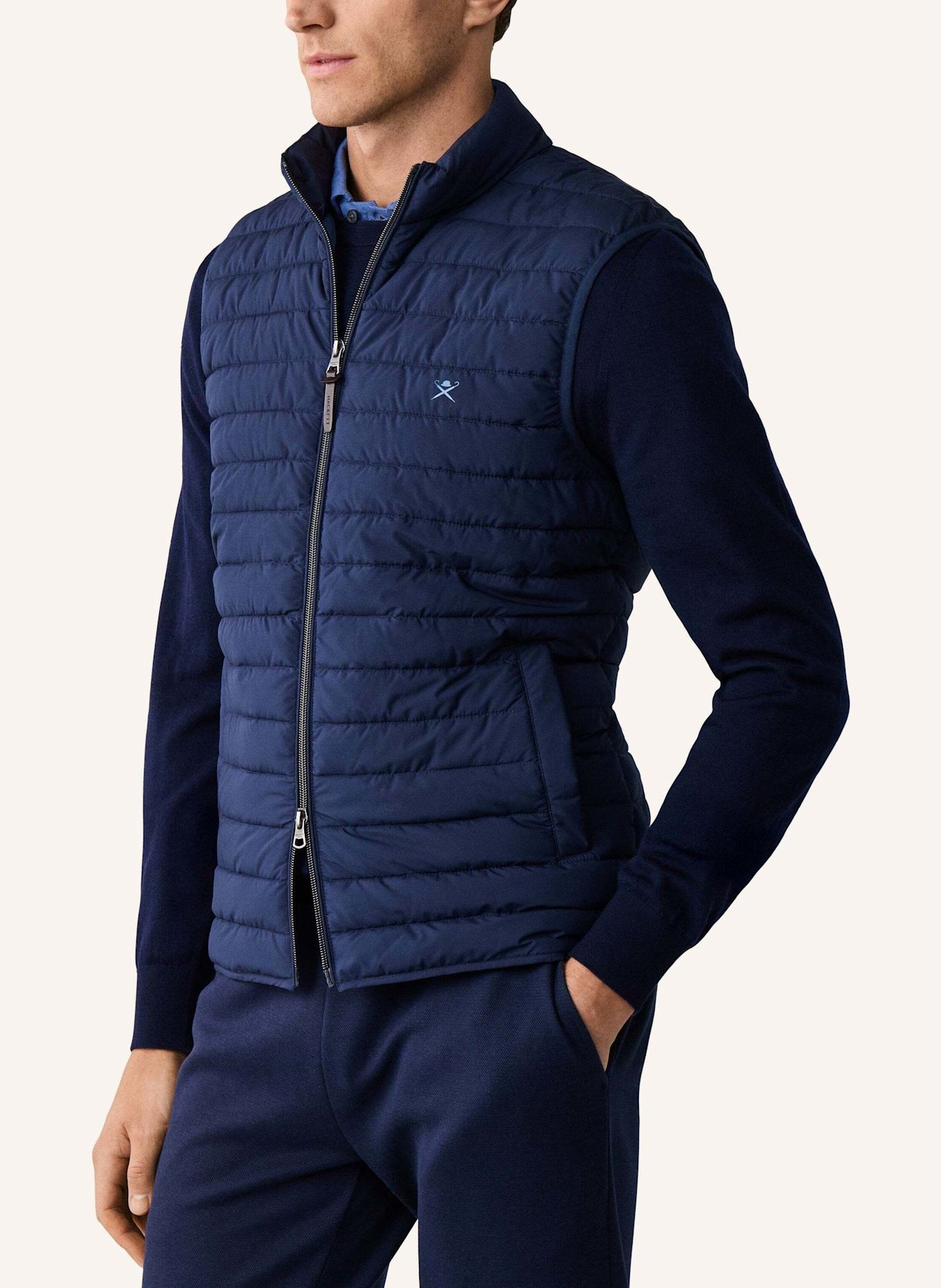 HACKETT LONDON Gilet ULTRA LW GILET: BLAU