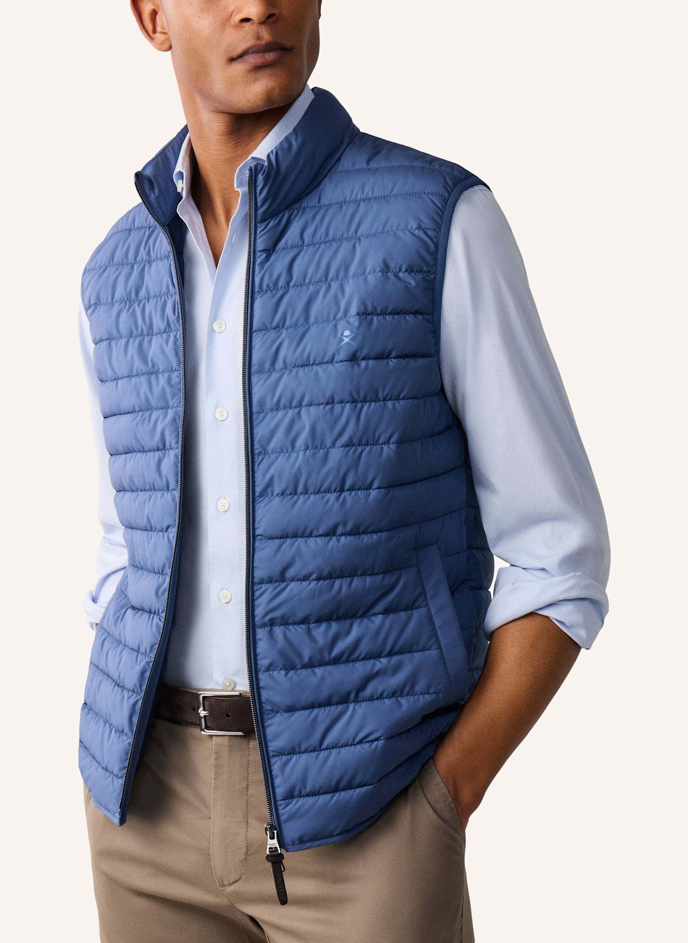 HACKETT LONDON Gilet ULTRA LW GILET: BLAU