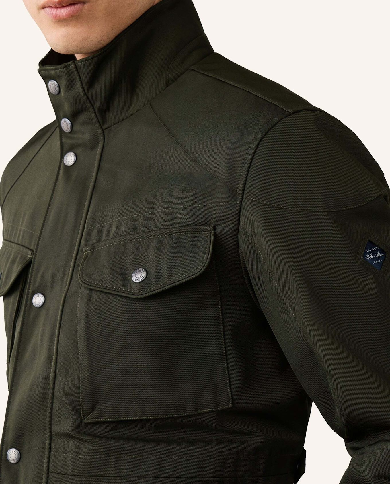 HACKETT LONDON Regenjacke VELOSPEED: GRÜN