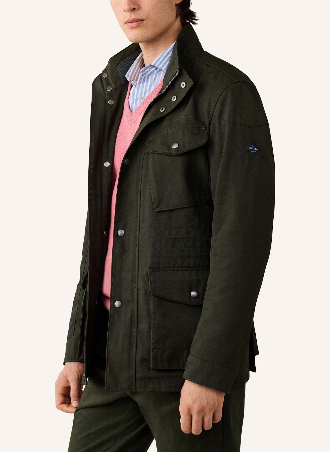 HACKETT LONDON Regenjacke VELOSPEED: GRÜN
