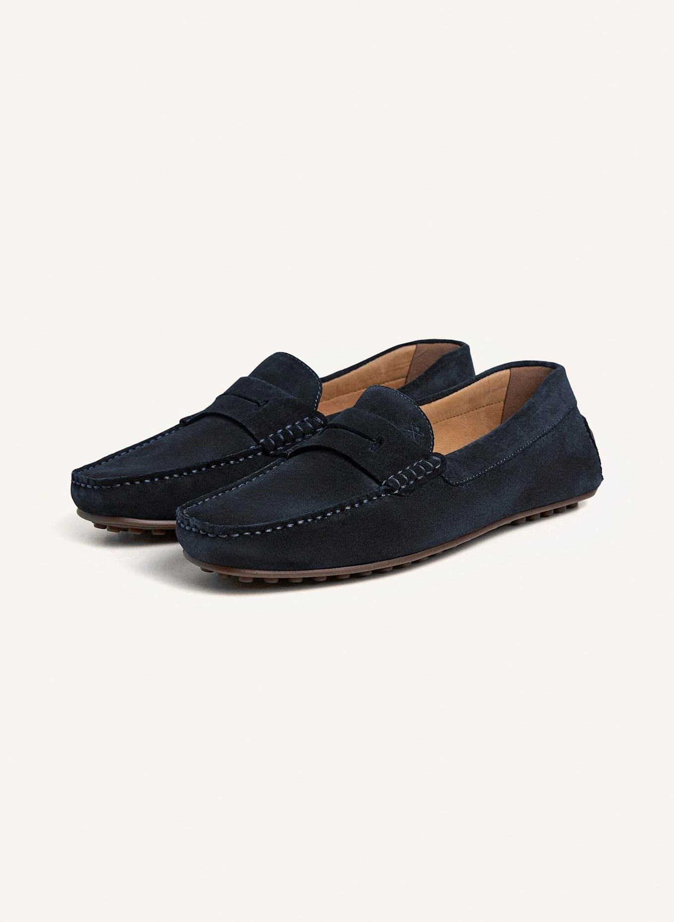 HACKETT LONDON Loafer DRIVER SADDLE: DUNKELBLAU