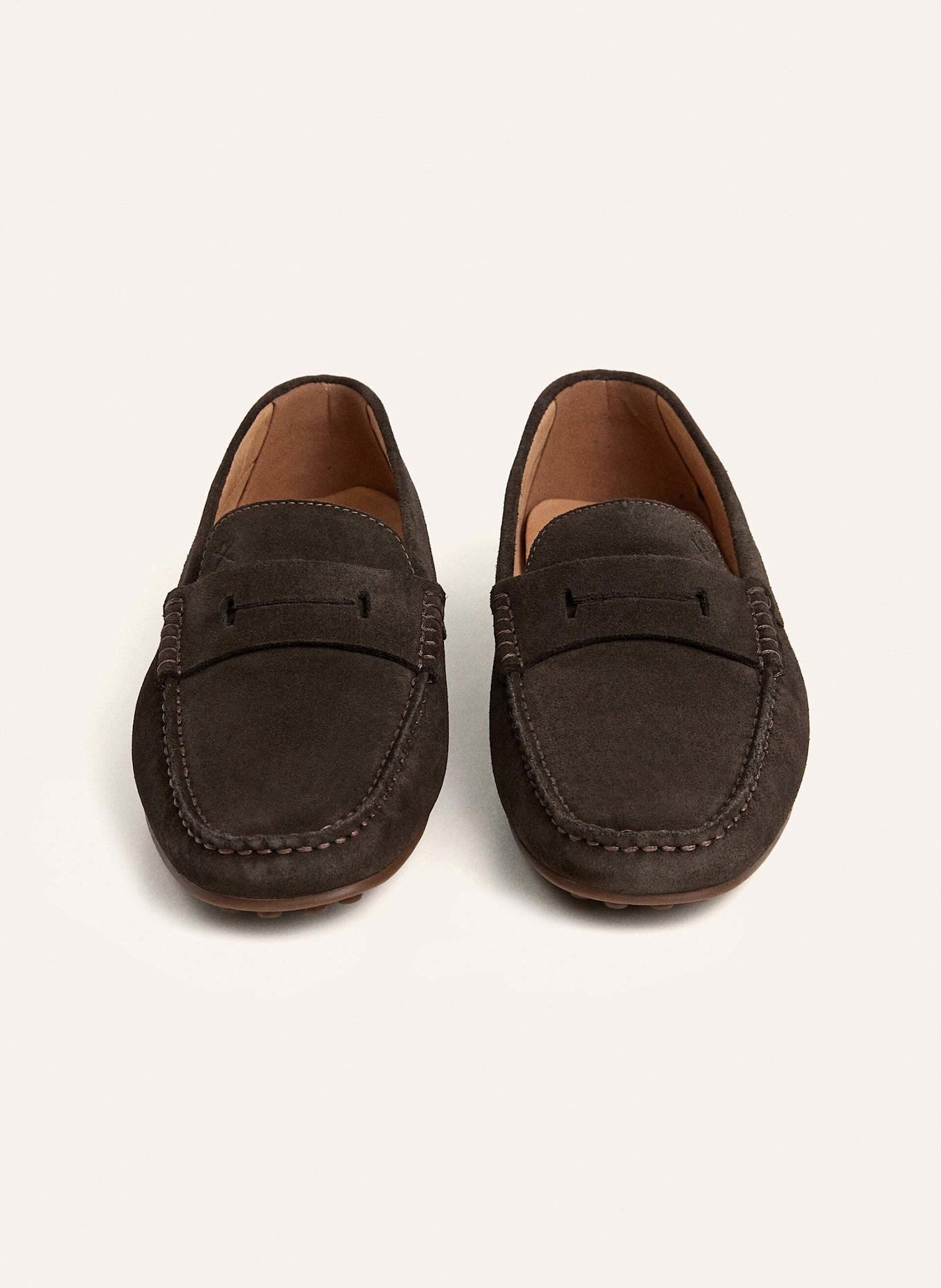 HACKETT LONDON Loafer DRIVER SADDLE: BRAUN