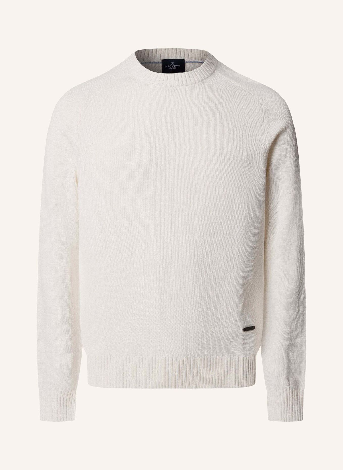 HACKETT LONDON Pullover SADDLE CREW: CREME