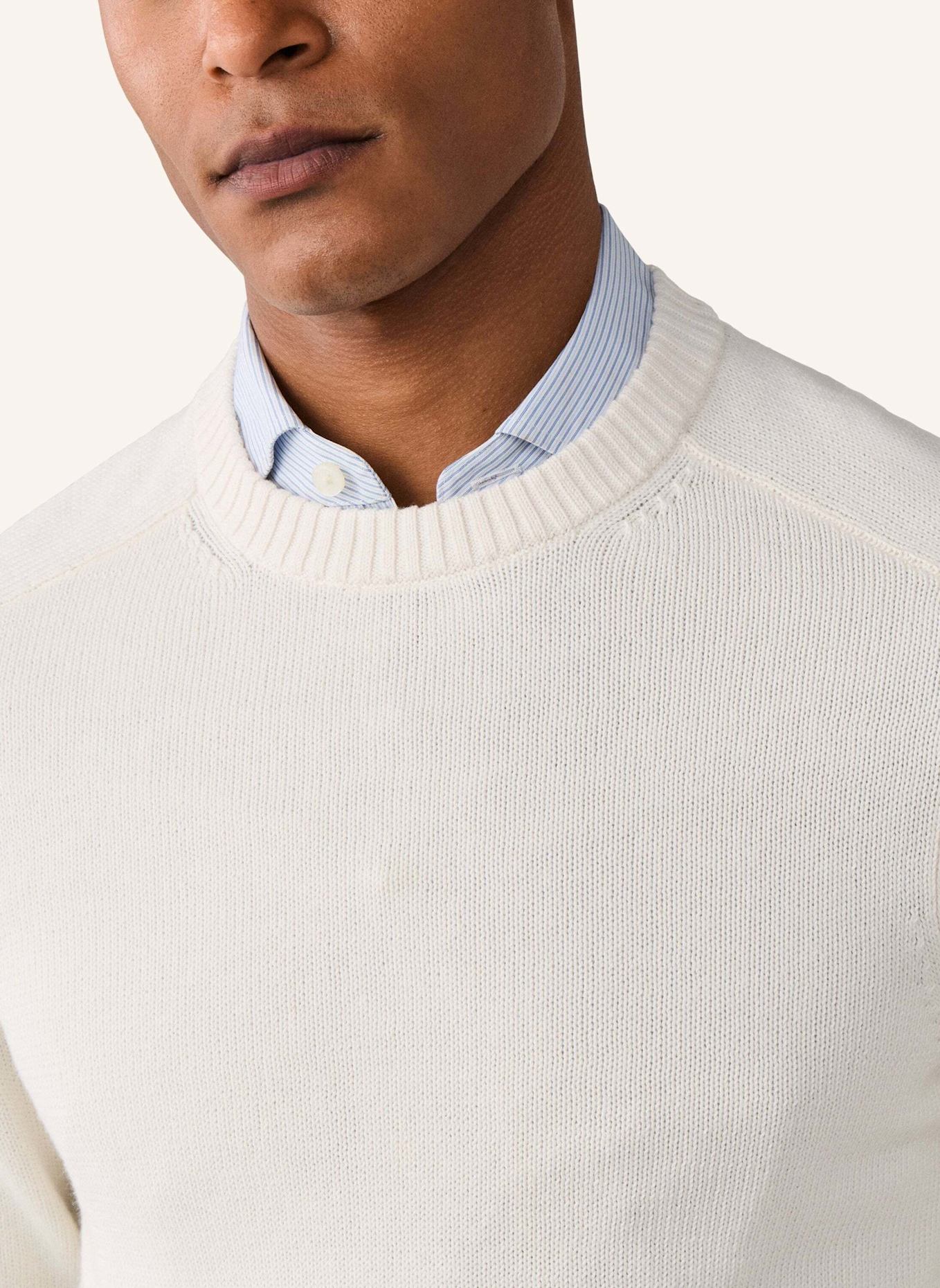HACKETT LONDON Pullover SADDLE CREW: CREME