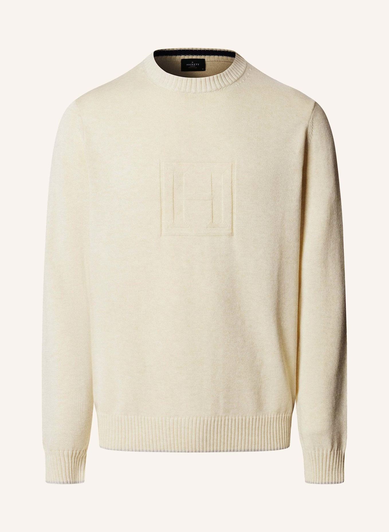 HACKETT LONDON Pullover HERITAGE H CREW: CREME