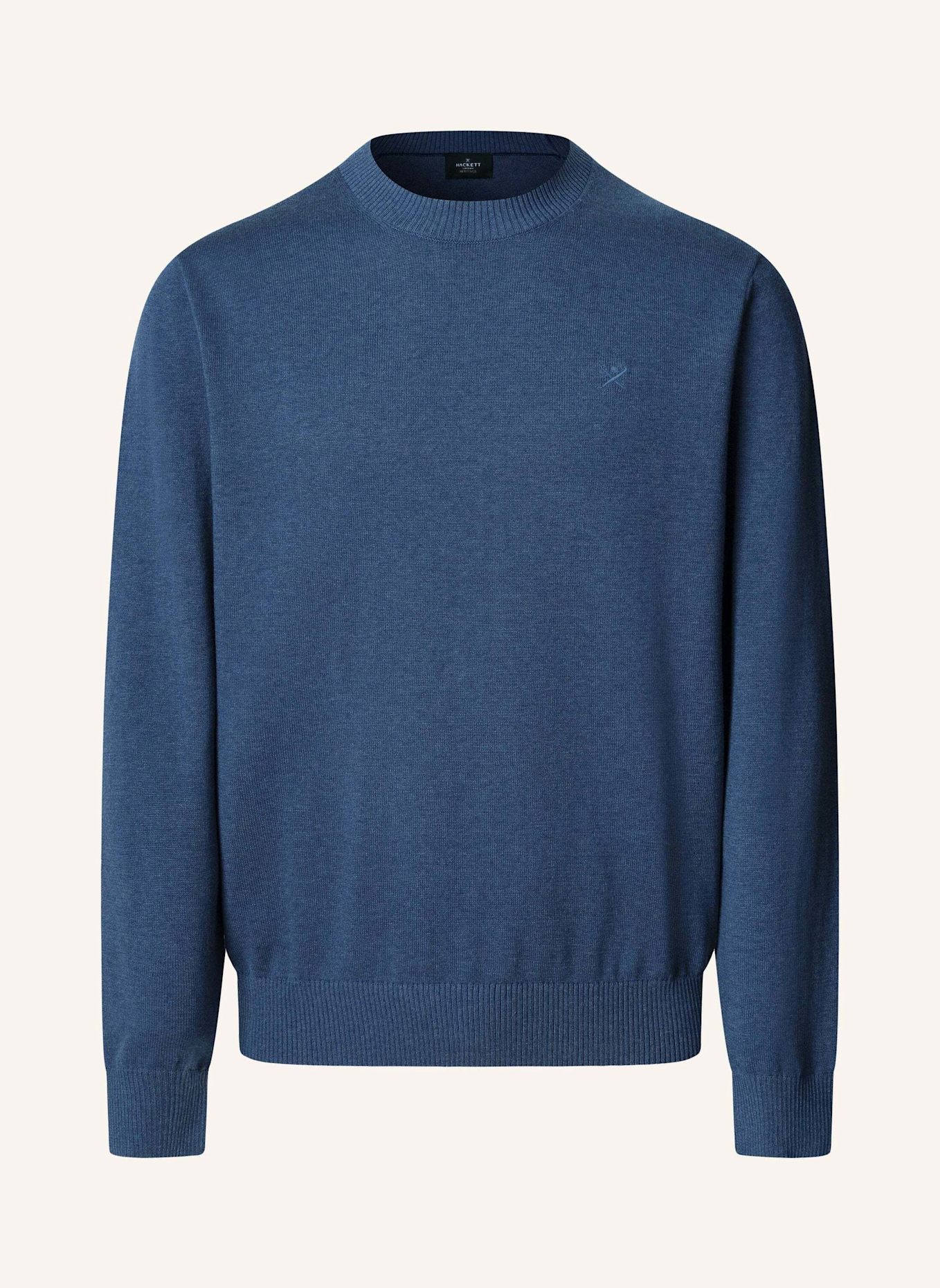 HACKETT LONDON Pullover ESS COTTON CREW: BLAU