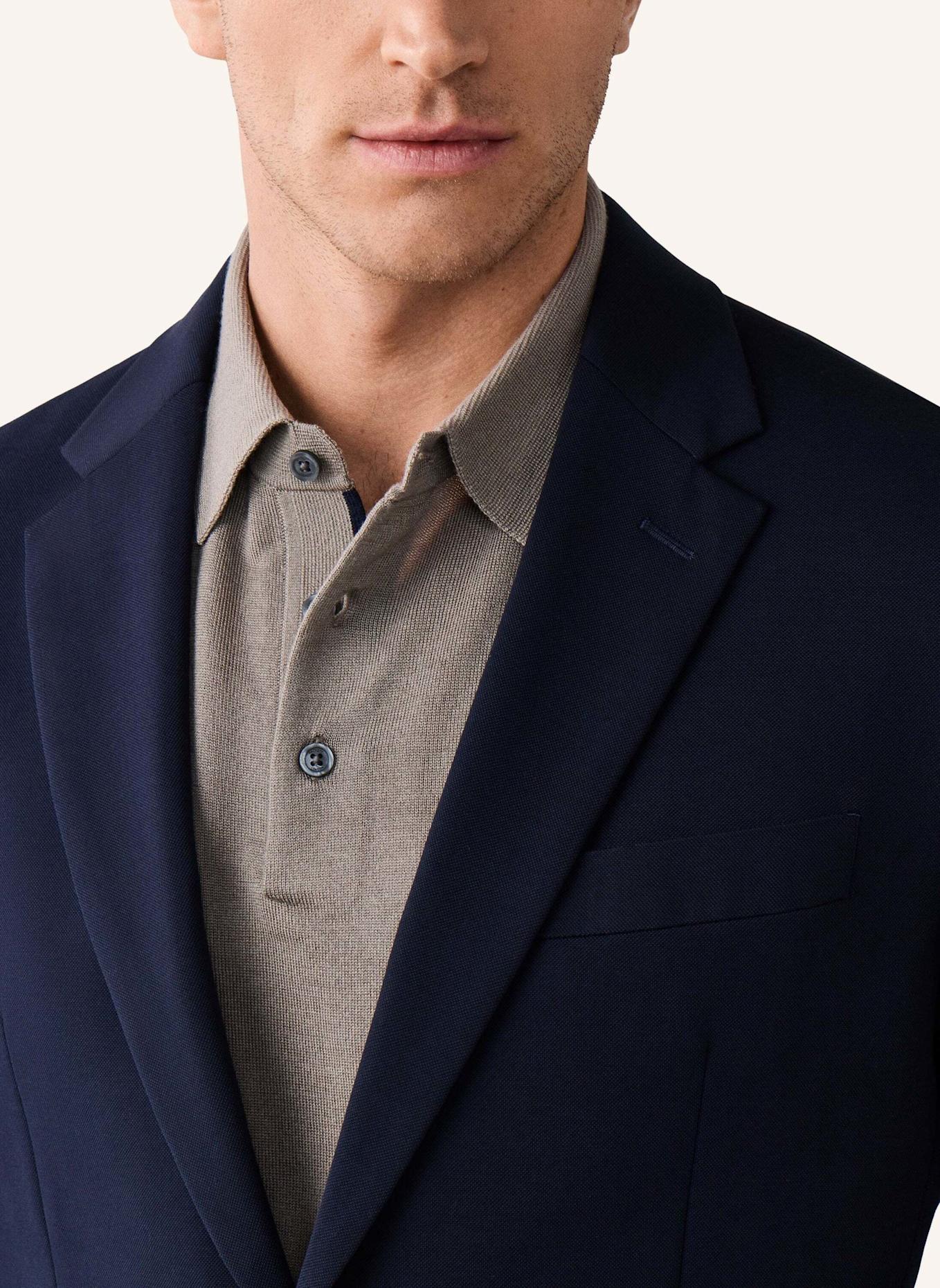 HACKETT LONDON Sakko TTVL JERSEY PIQUE: BLAU