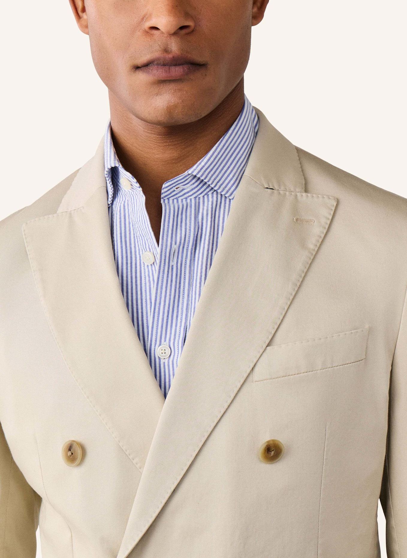 HACKETT LONDON Sakko GMW DB COTT STRCH CC: BEIGE