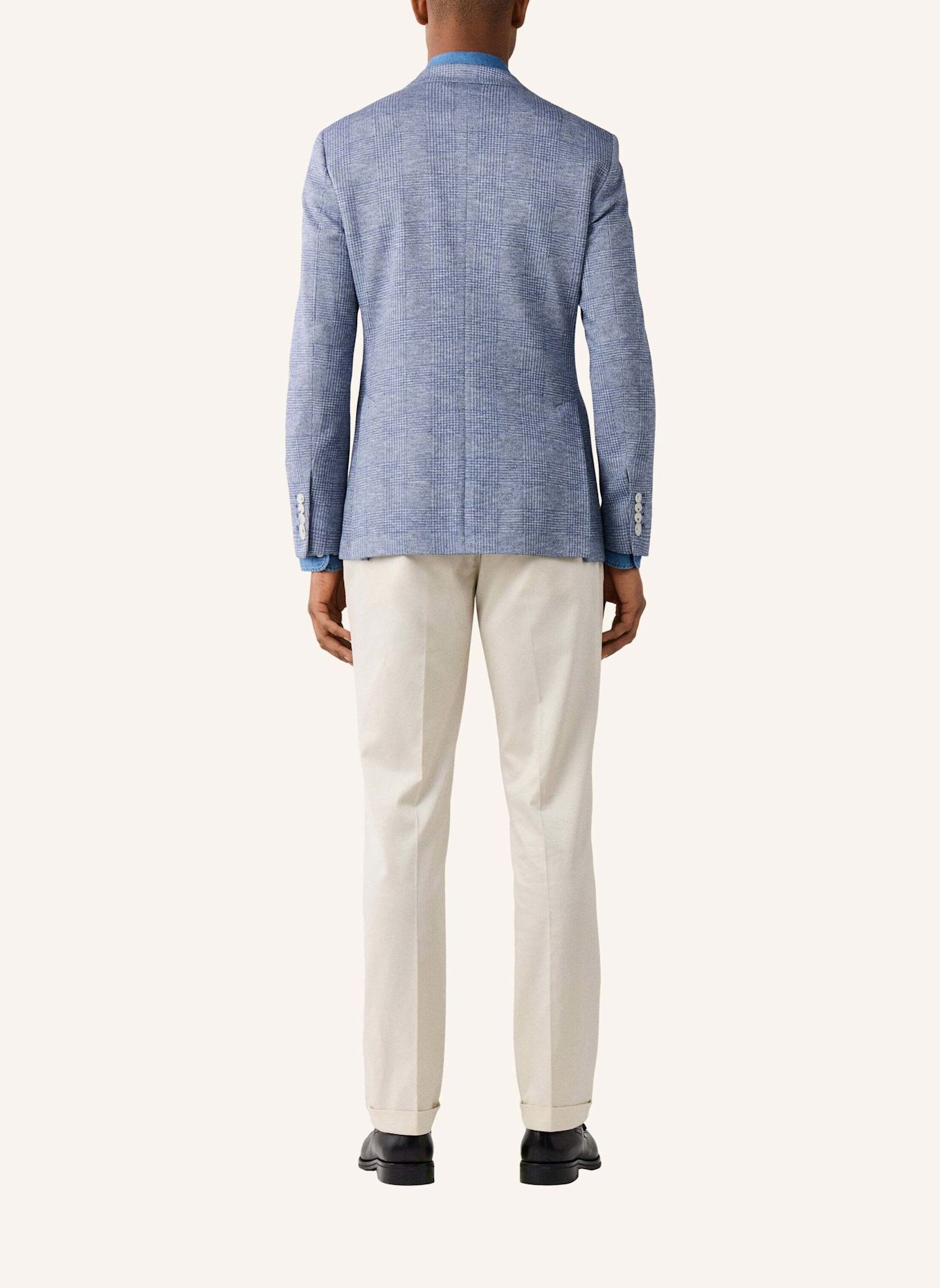 HACKETT LONDON Sakko JERSEY KNIT GCHK JKT: BLAU