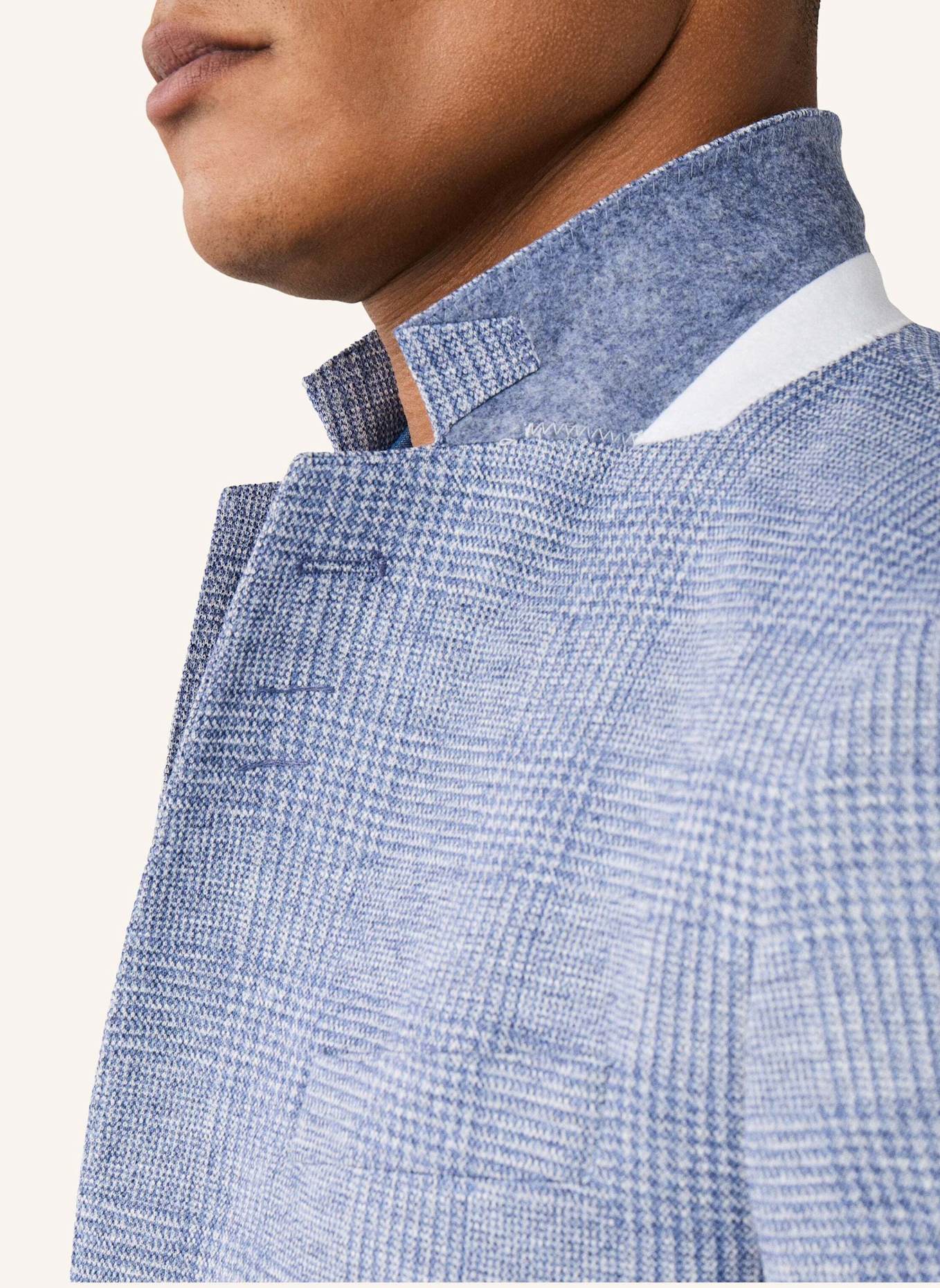 HACKETT LONDON Sakko JERSEY KNIT GCHK JKT: BLAU