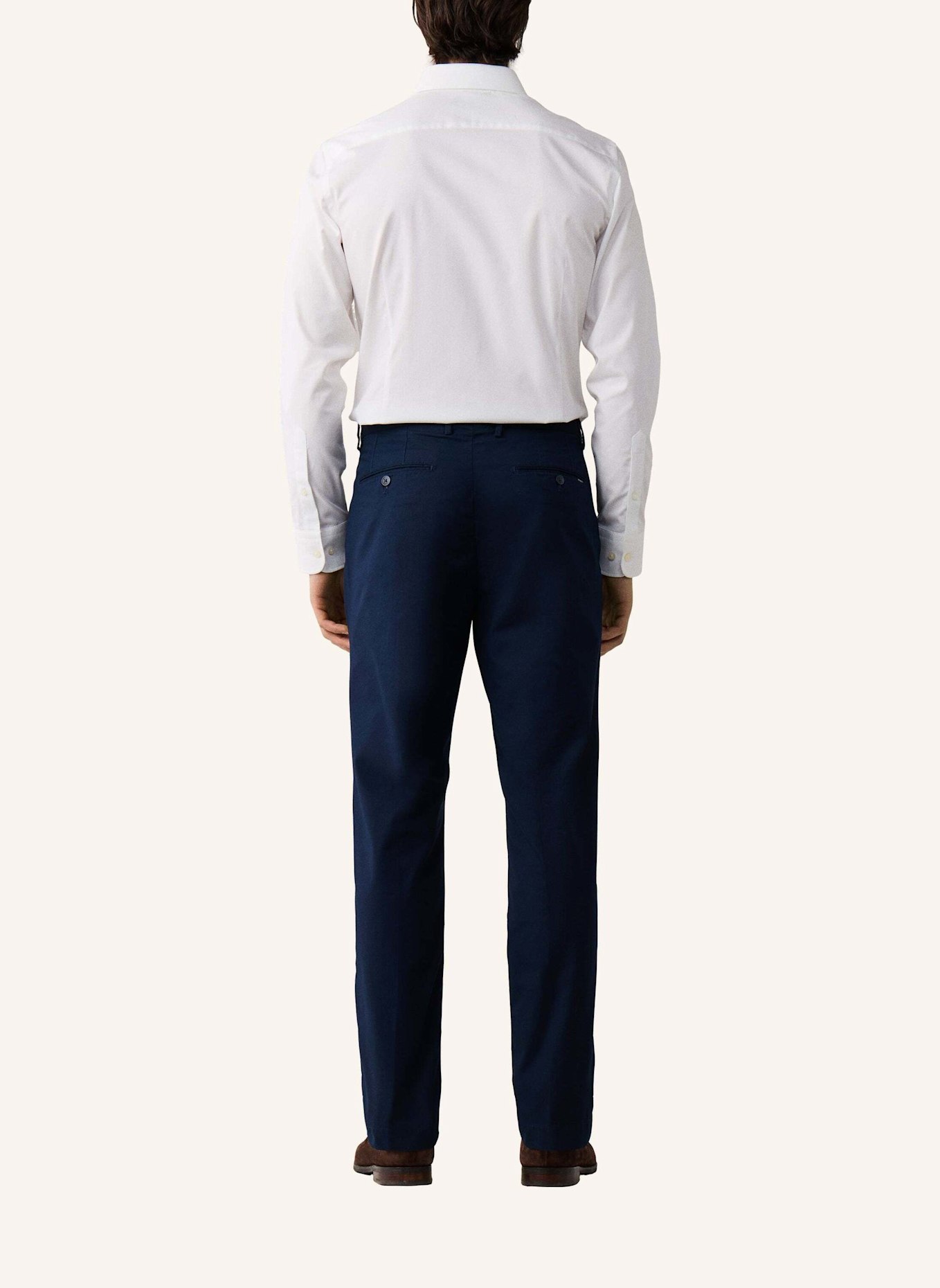 HACKETT LONDON Chino CANVAS TEXTURE CHINO: BLAU