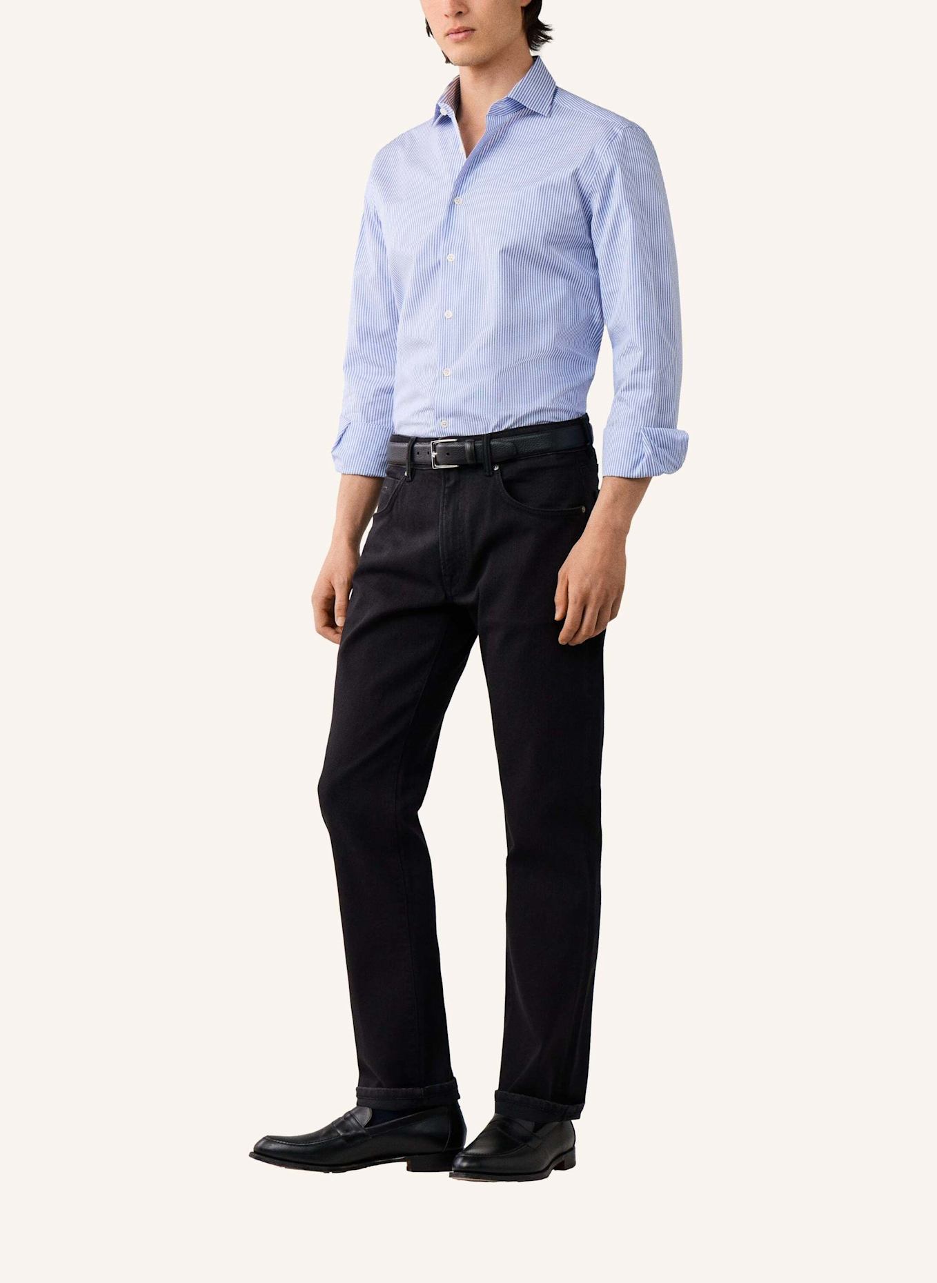HACKETT LONDON Jeans Overall BLACK DENIM: SCHWARZ