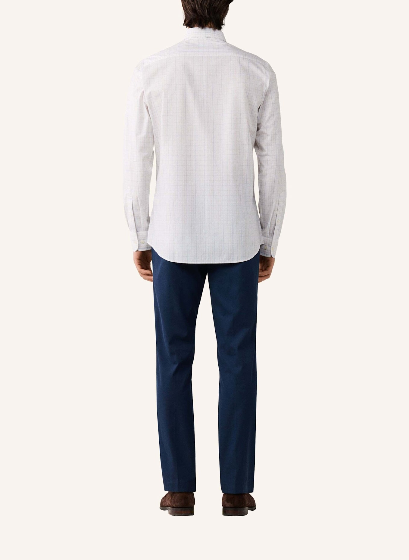 HACKETT LONDON Freizeithemd TATTERSALL CHECK: ORANGE