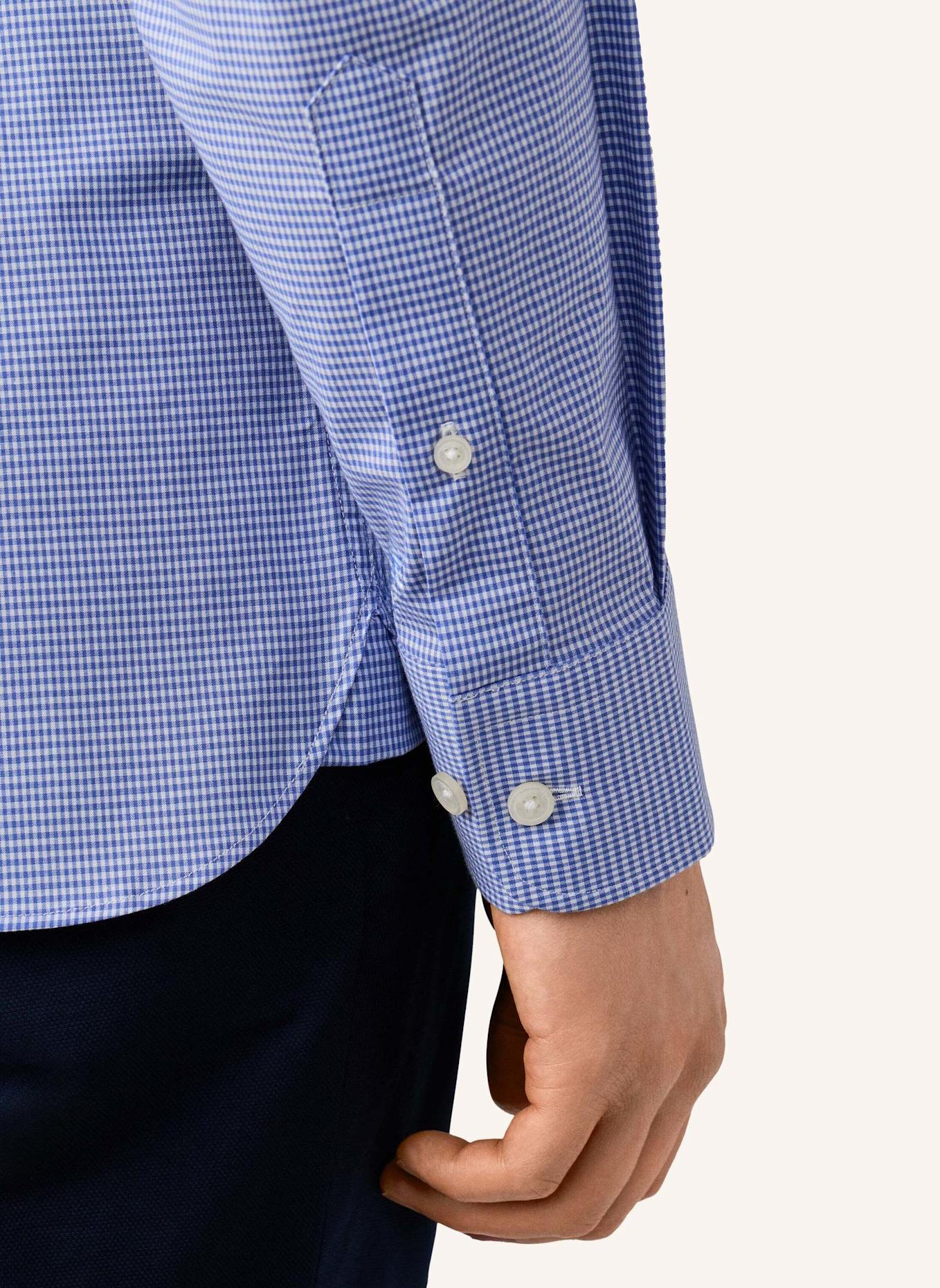 HACKETT LONDON Freizeithemd BI STRETCH GINGHAM: DUNKELBLAU