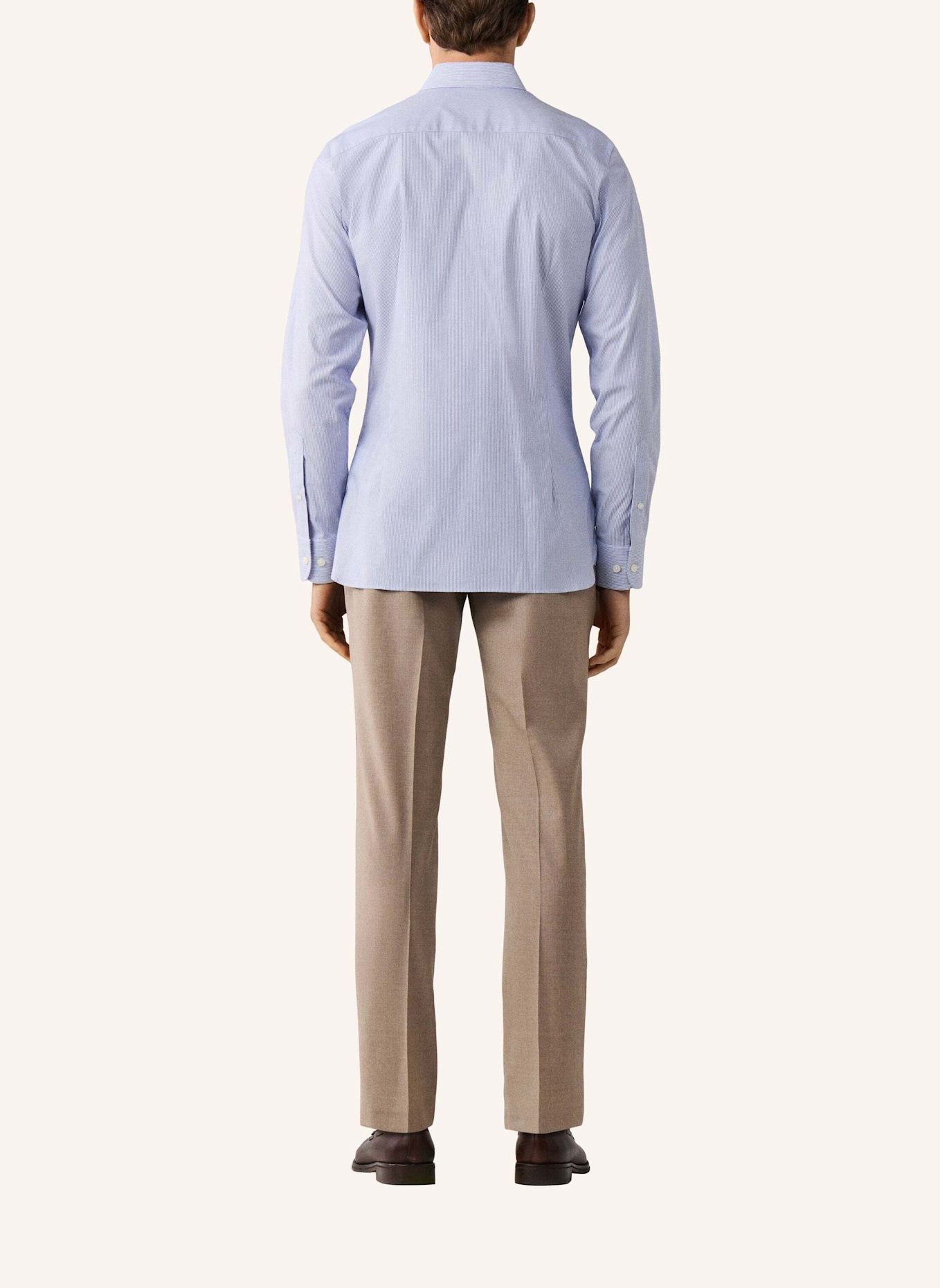HACKETT LONDON Freizeithemd BI STRETCH BENGAL: DUNKELBLAU